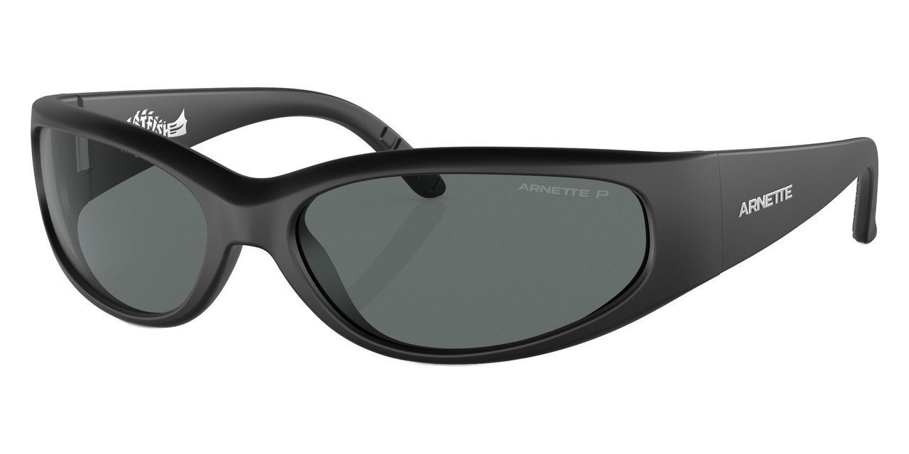 Arnette Unisex Sunglasses AN4302 275881 62mm Black - Grey Polar Lens - NEW