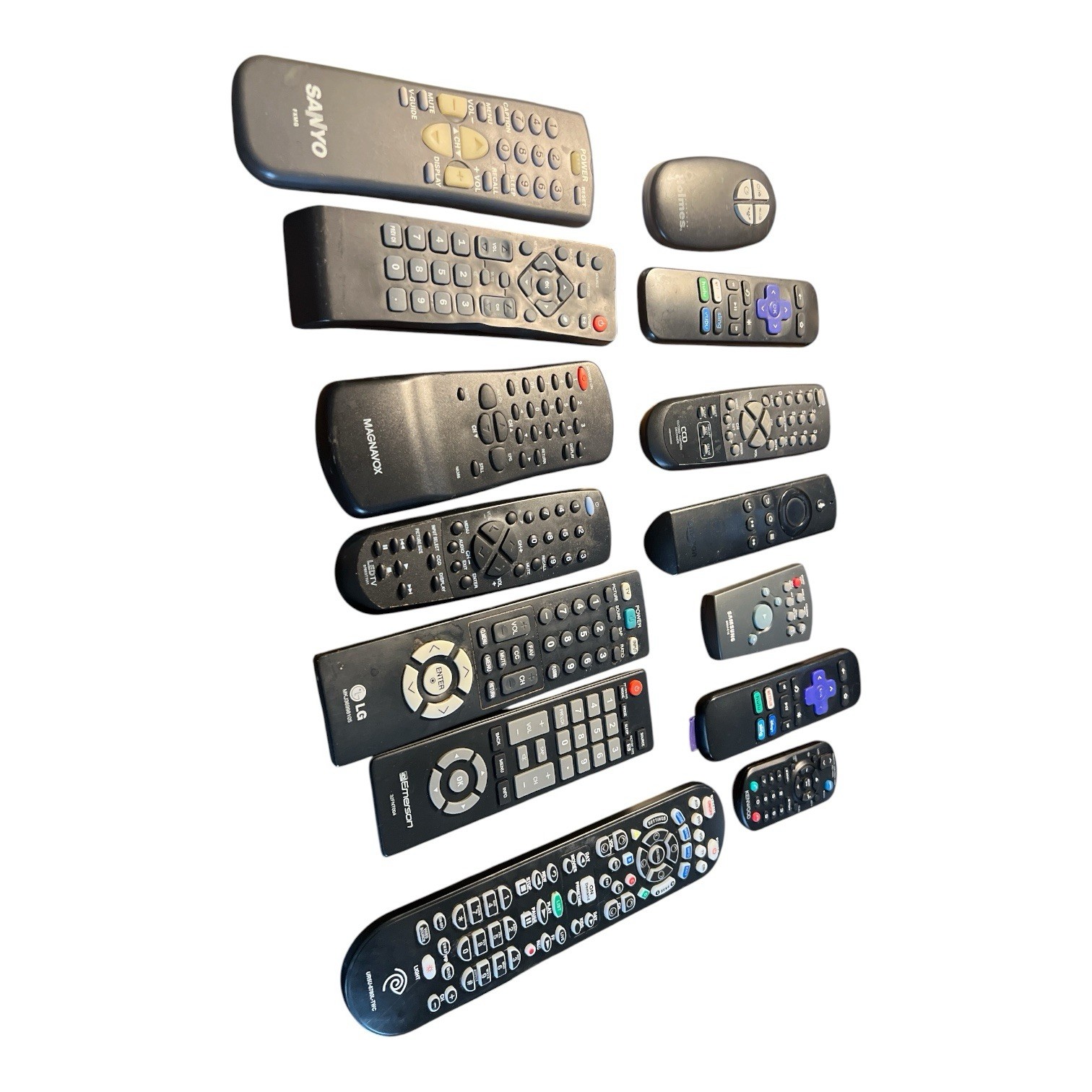 Lot of 14 MISC REMOTE CONTROLS TVS-FANS & MORE Various Brands & Models UNTESTED Lot of 14 MISC REMOTE CONTROLS TVS-FANS & MORE Various Brands & Models UNTESTED