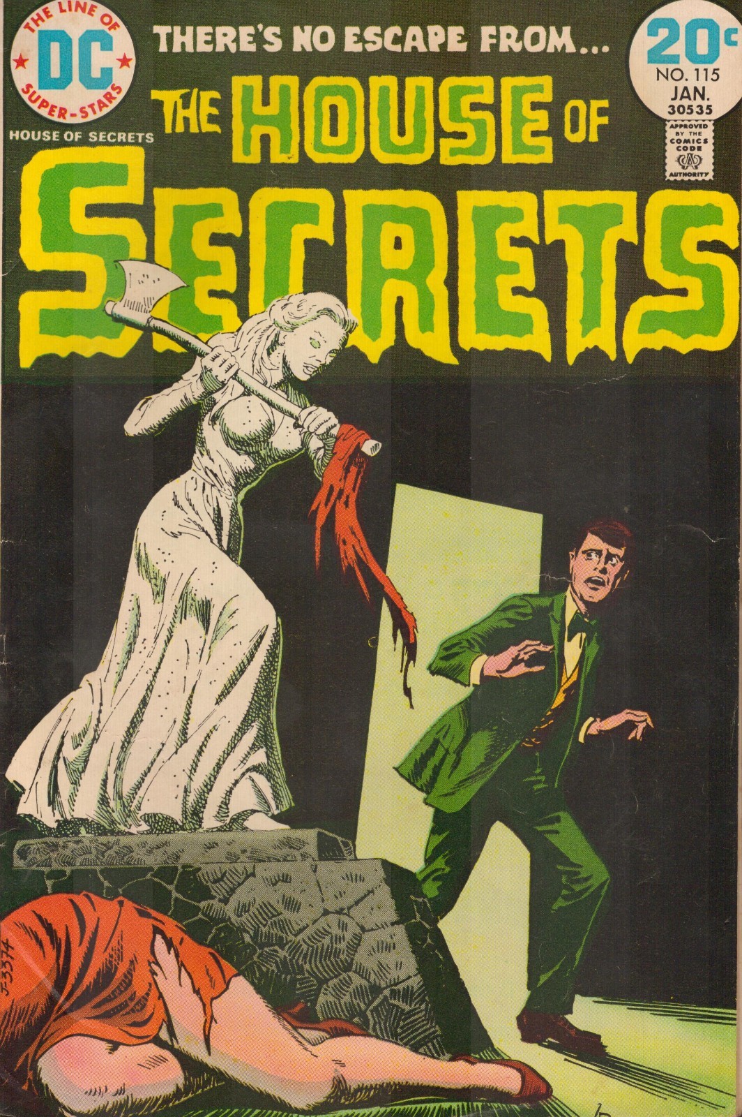 53484: DC COMICS HOUSE OF SECRETS #115 Fine Plus Grade
