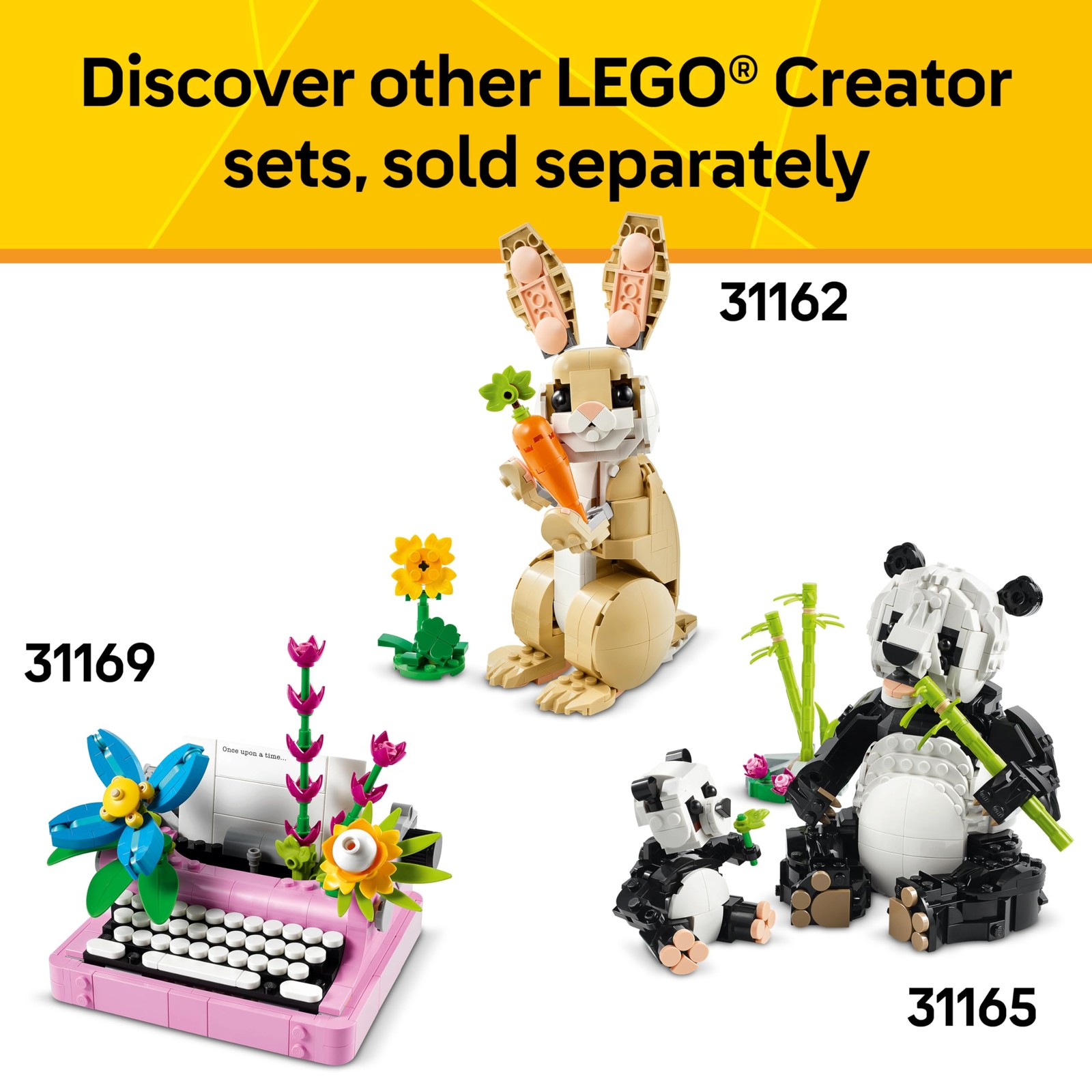 LEGO Creator 3-in-1 Playful Cat Set