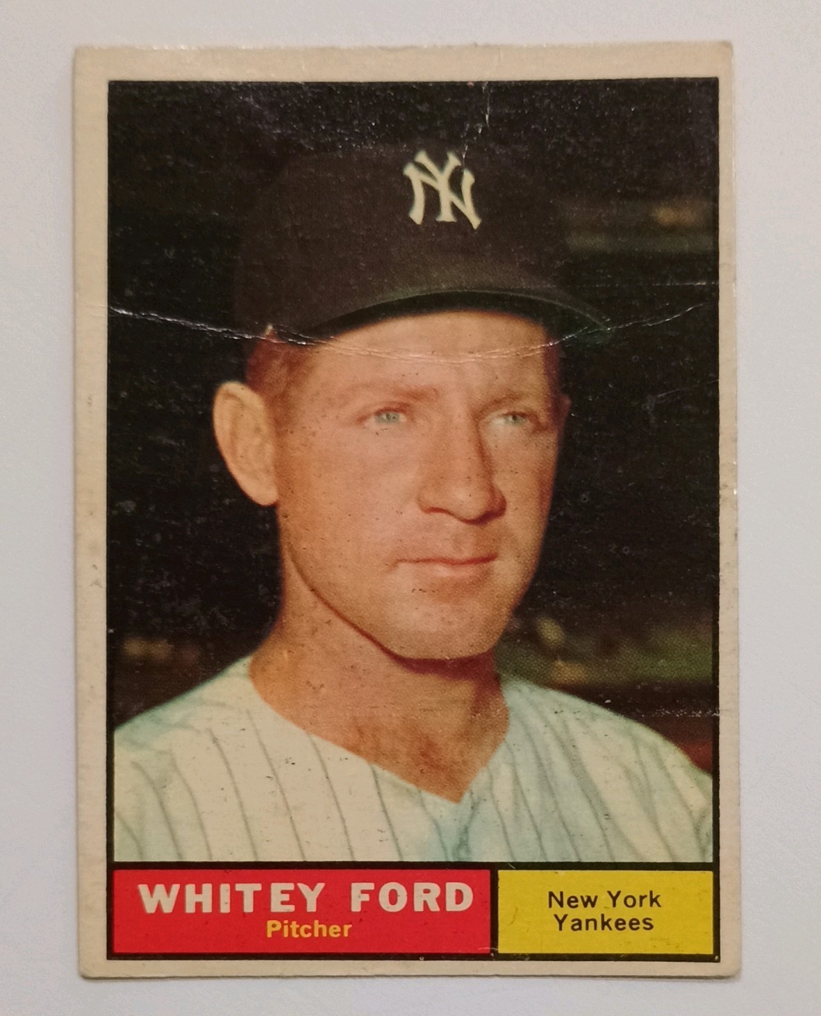 1961 Topps - Whitey Ford #160 1961 Topps - Whitey Ford #160