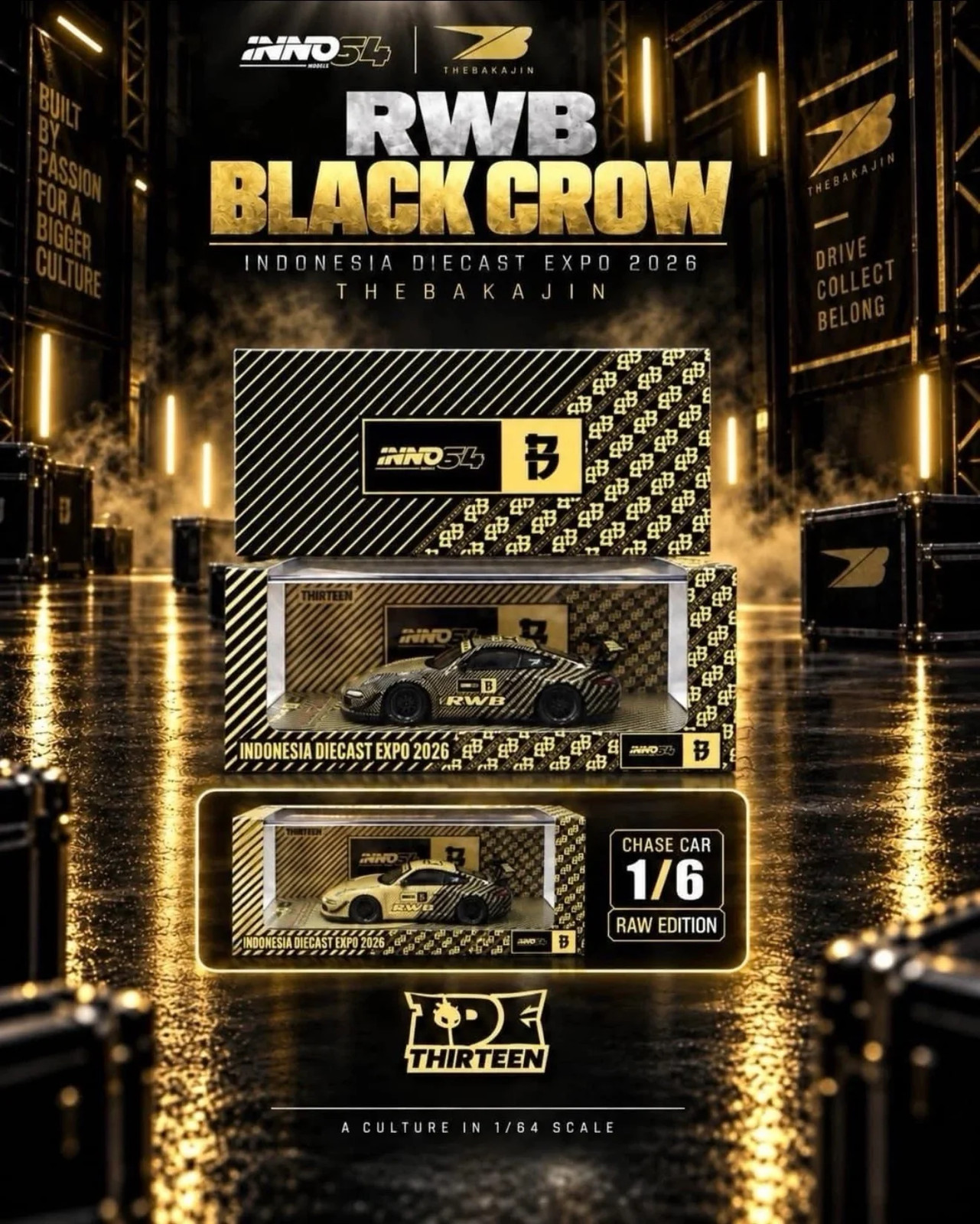 Inno64 1:64 2026 IDE Exclusive RWB 997 Inno64 1:64 2026 IDE Exclusive RWB 997
