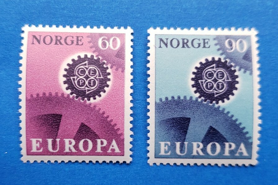 Norway Stamps, Scott 504-505 Complete Set MNH Norway Stamps, Scott 504-505 Complete Set MNH