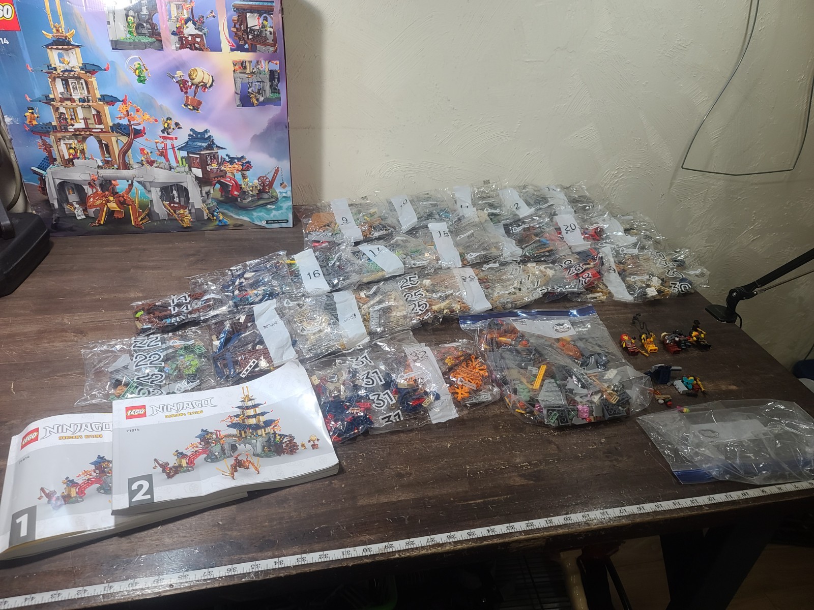 LEGO NINJAGO 71814 Tournament Temple City INCOMPLETE SEALED PACKS 9-32 Plus FIGS LEGO NINJAGO 71814 Tournament Temple City INCOMPLETE SEALED PACKS 9-32 Plus FIGS