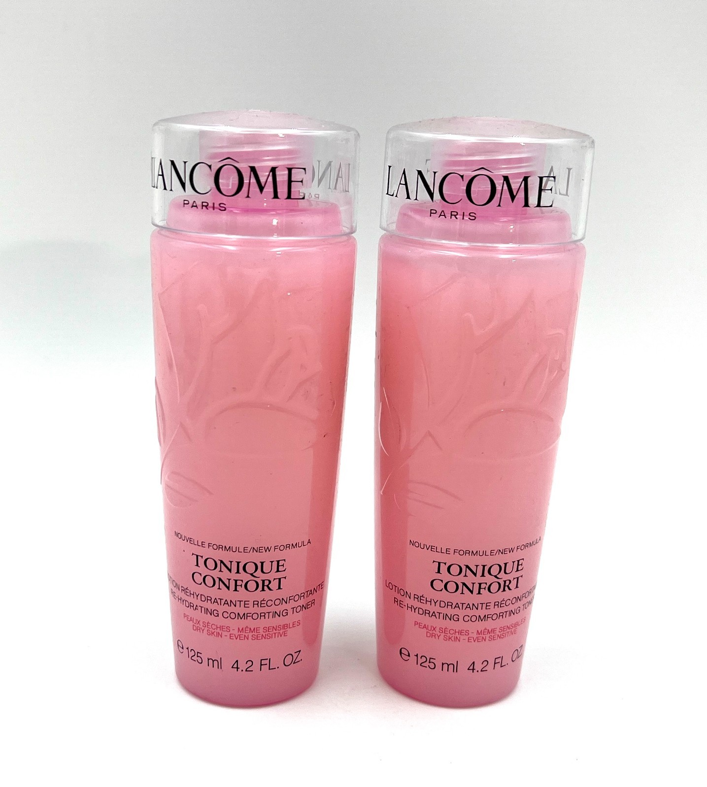 2 Bottles: Lancome Tonique Confort Toner Re-Hydrating, 4.2 oz *2= 8.4 oz~ Sealed