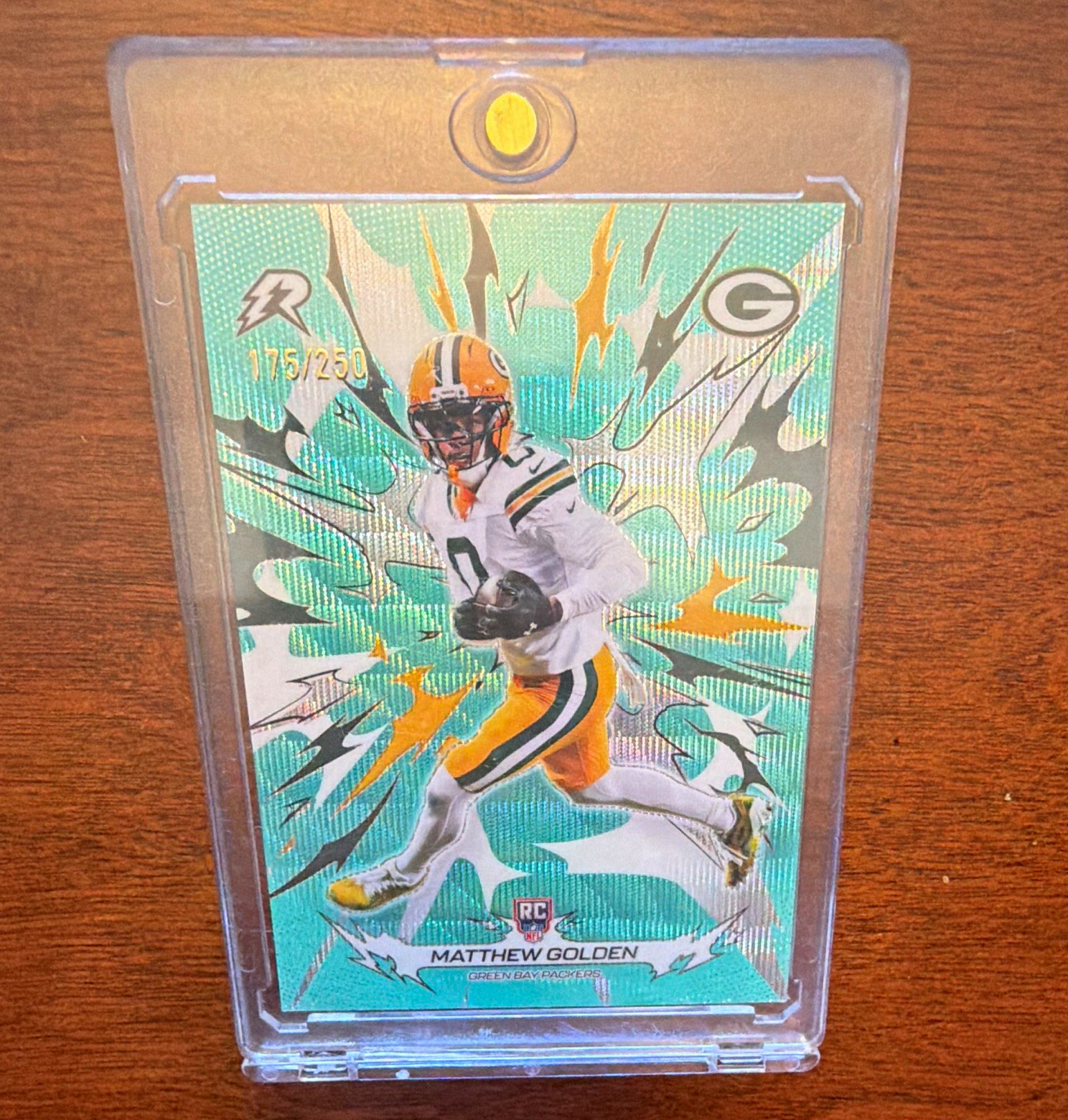 Topps 2025 Topps Resurgence - Matthew Golden Green Bay Packers #133 Aqua RC /250 Topps 2025 Topps Resurgence - Matthew Golden Green Bay Packers #133 Aqua RC /250