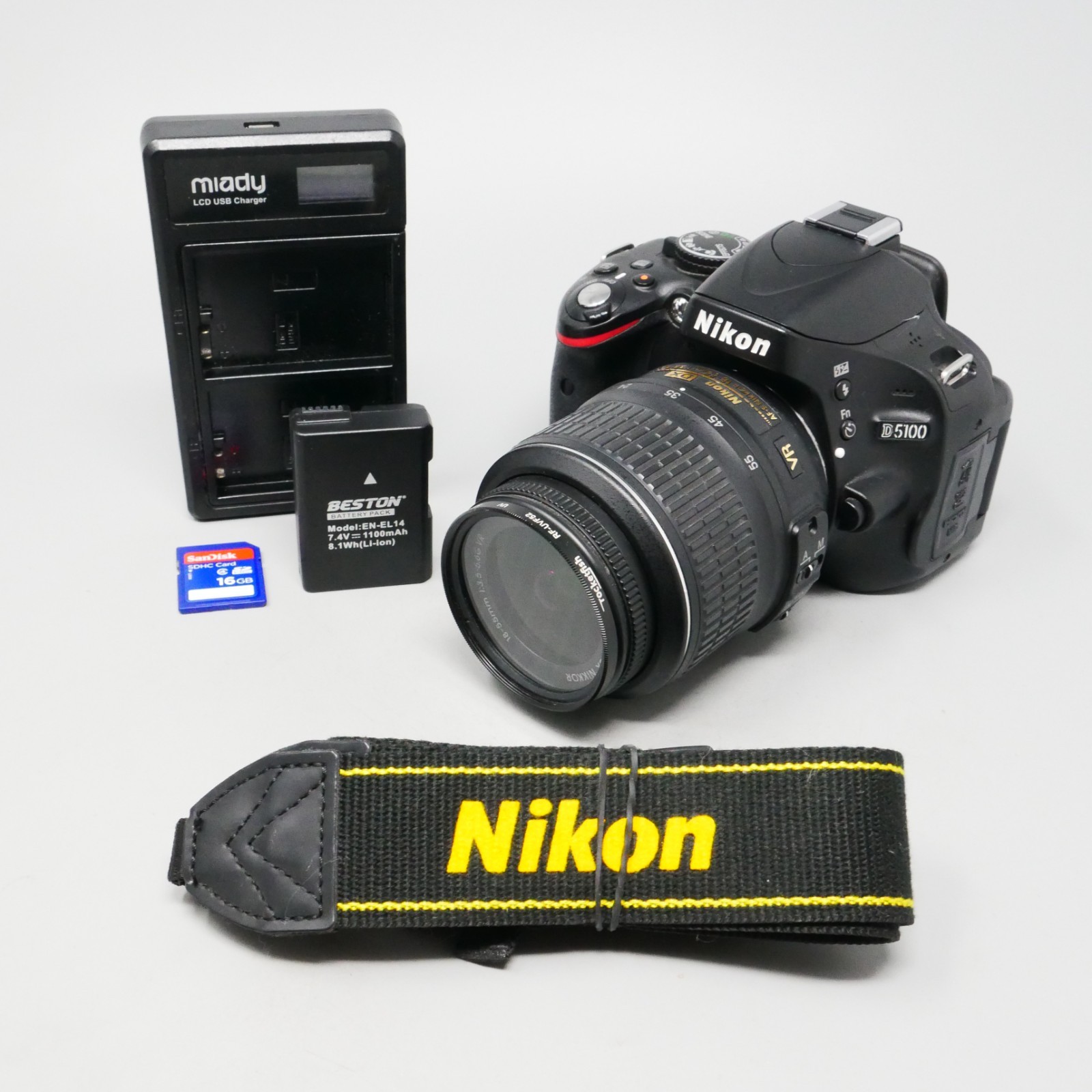 Nikon D5100 16.2MP SLR Digital Camera w/18-55mm Lens - 11K Clicks Nikon D5100 16.2MP SLR Digital Camera w/18-55mm Lens - 11K Clicks