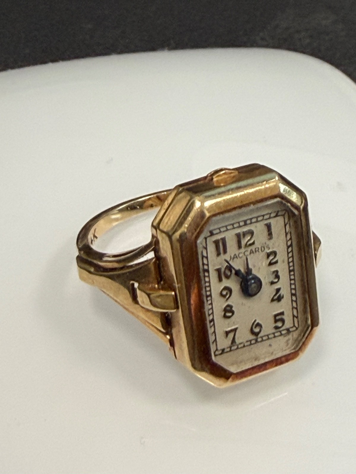 antique woman's gold watch ring antique woman's gold watch ring
