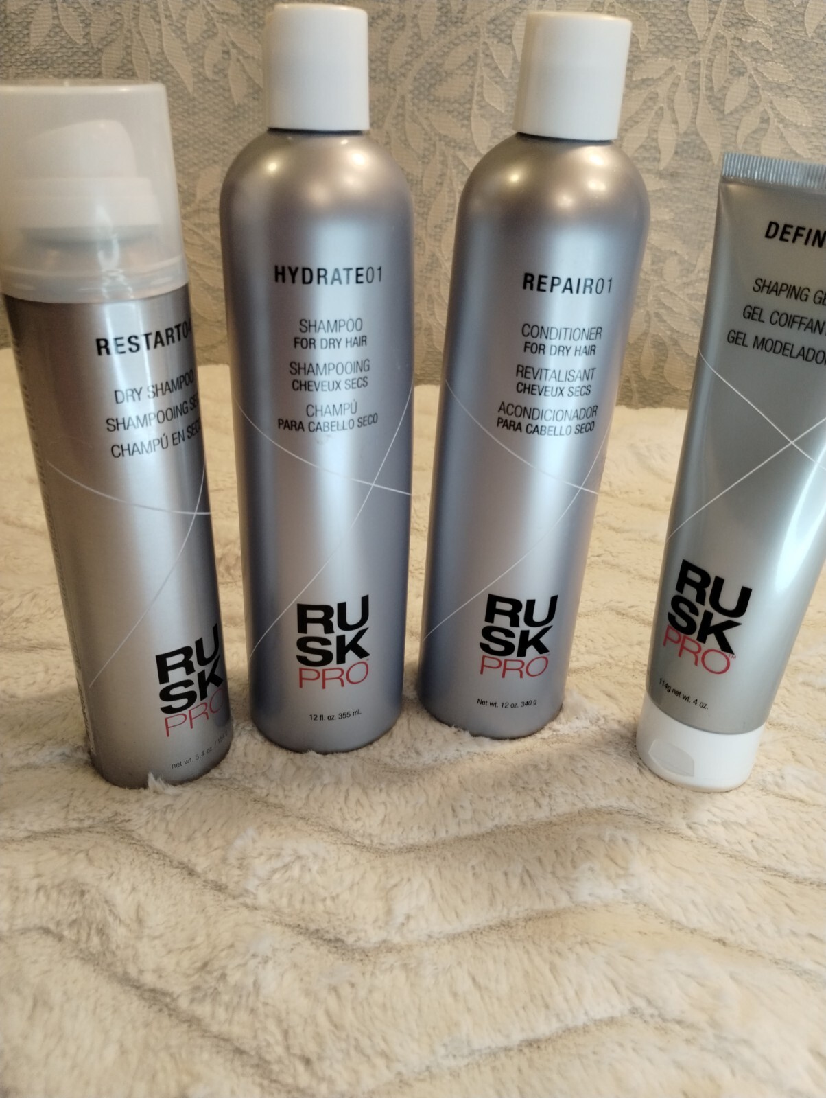 Rusk Styling Product Bundle Deal ( 4) Full Size Products 