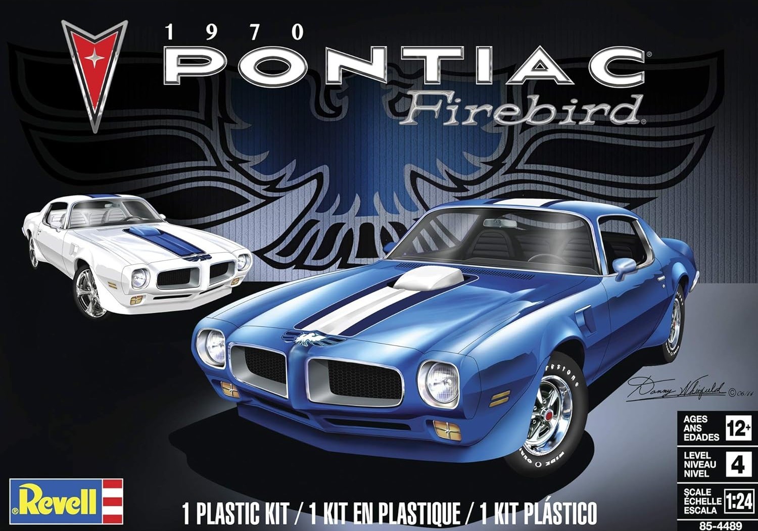 Revell 1970 Pontiac Firebird 1/24 Model Kit 85-4489 Brand New Factory Sealed