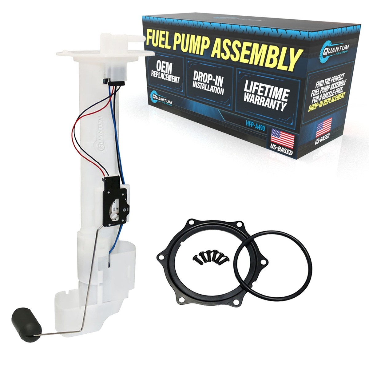 Fits 2018-2023 Kawasaki Mule Pro-FXT 49040-0733 Fuel Pump Module Assembly QFS