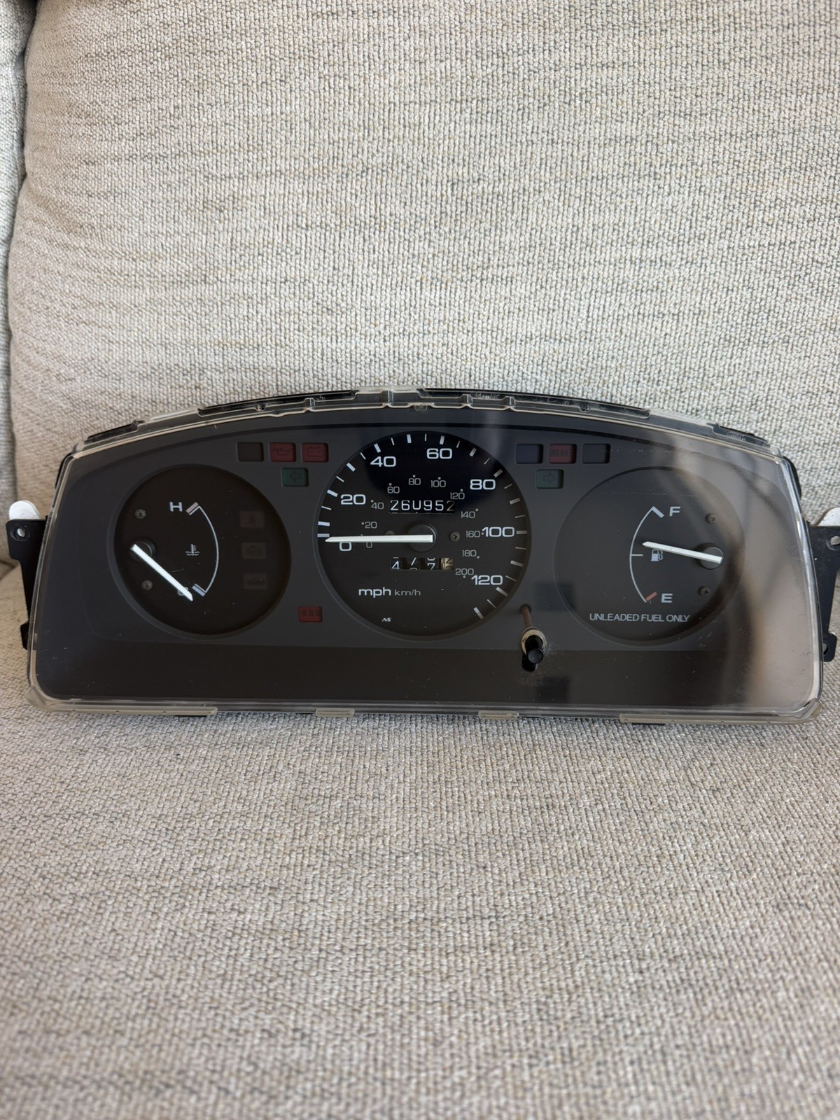 92-95 HONDA CIVIC MT OEM SPEEDOMETER INSTRUMENT CLUSTER 260K MANUAL 93 94 92-95 HONDA CIVIC MT OEM SPEEDOMETER INSTRUMENT CLUSTER 260K MANUAL 93 94