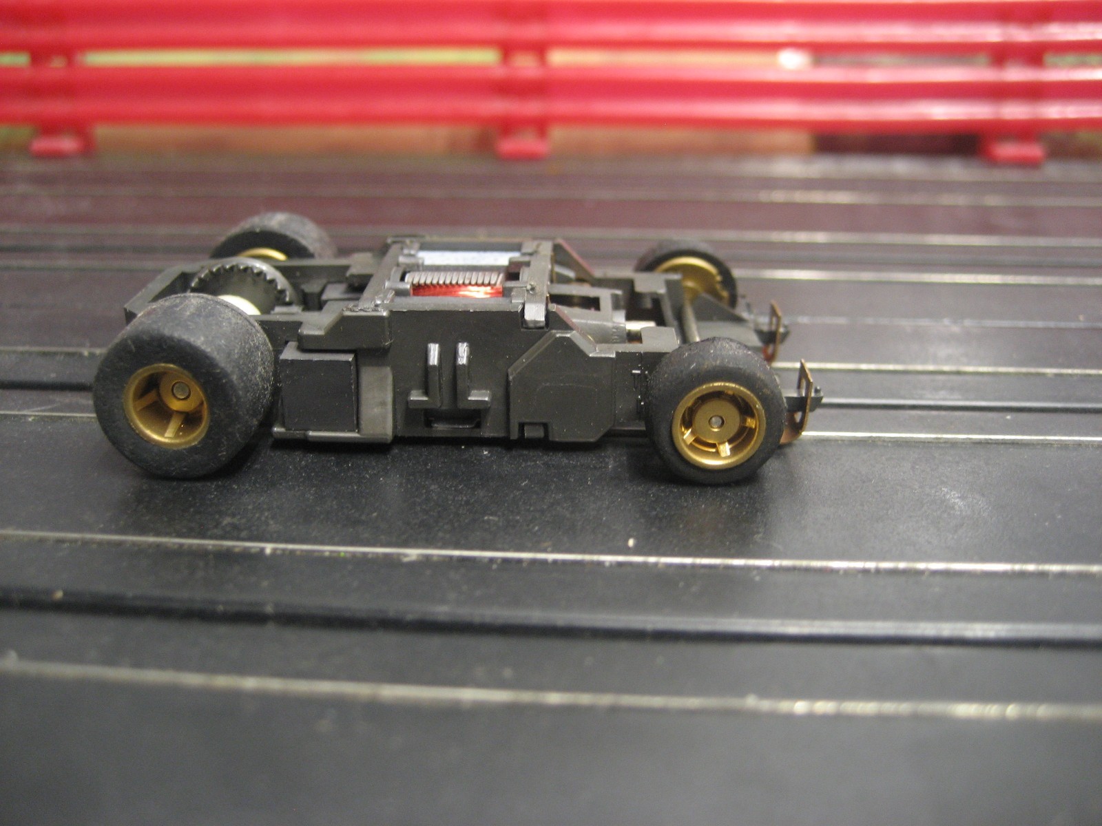 NEW Tyco HO Scale Slot Car 440X2 Chassis with Hard to find Gold wheels NEW Tyco HO Scale Slot Car 440X2 Chassis with Hard to find Gold wheels