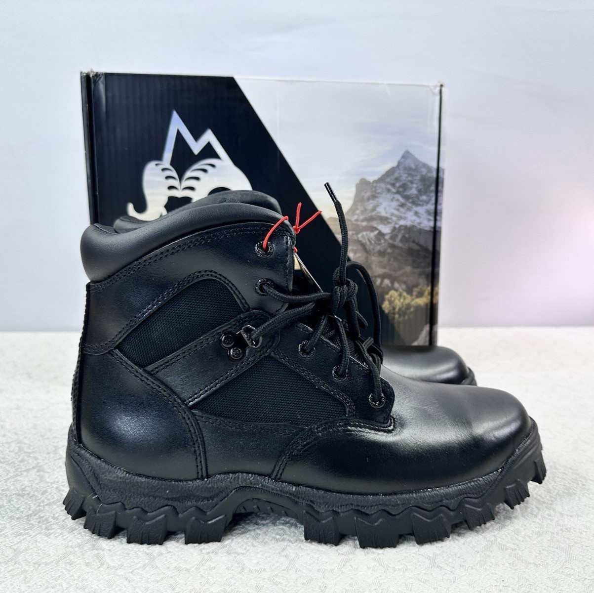 ROCKY Men’s Boots: Alpha Force Work Tactical 2167 6” Black Waterproof ROCKY Men’s Boots: Alpha Force Work Tactical 2167 6” Black Waterproof
