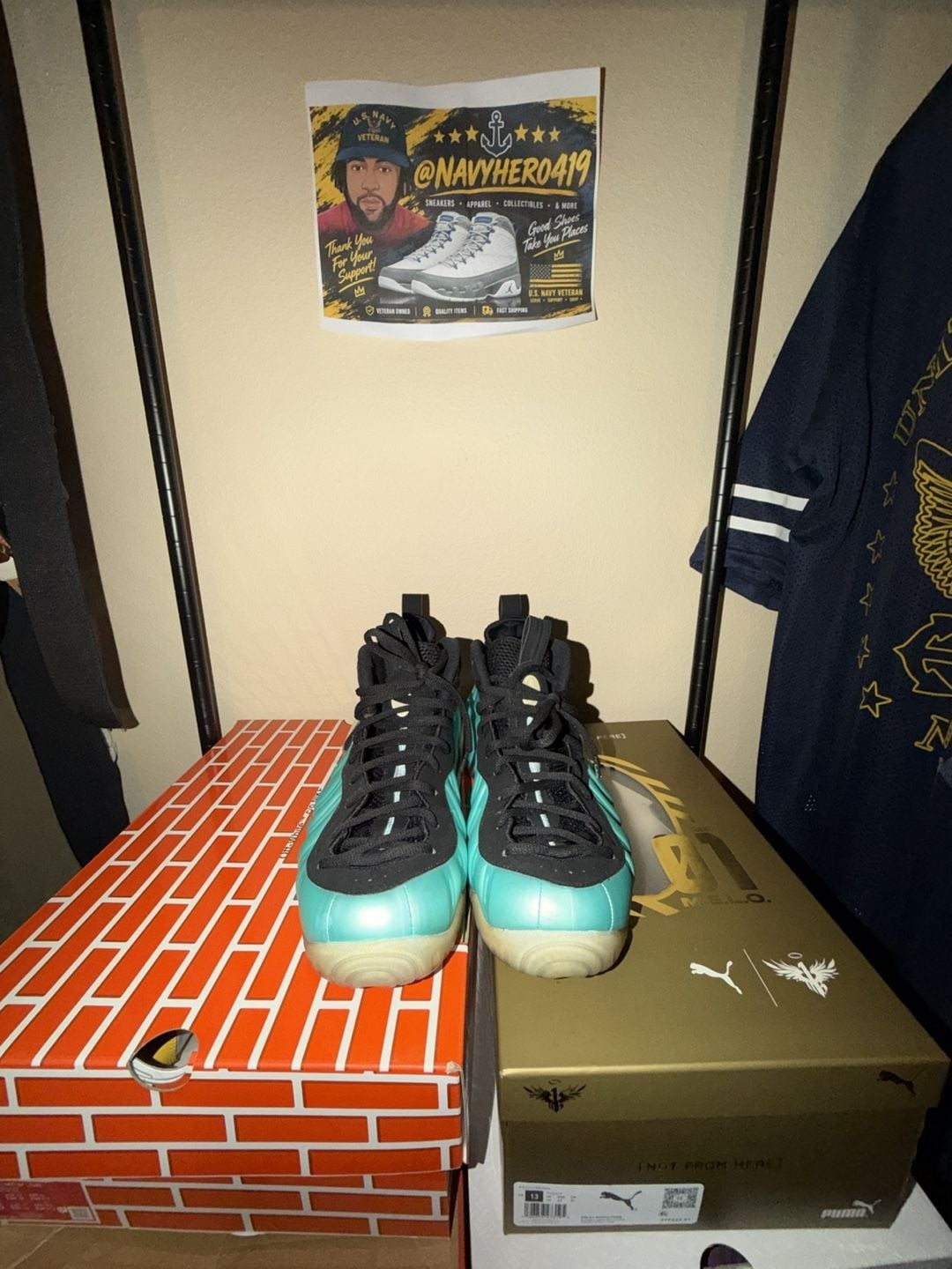 Nike Air Foamposite Pro Island Green Nike Air Foamposite Pro Island Green