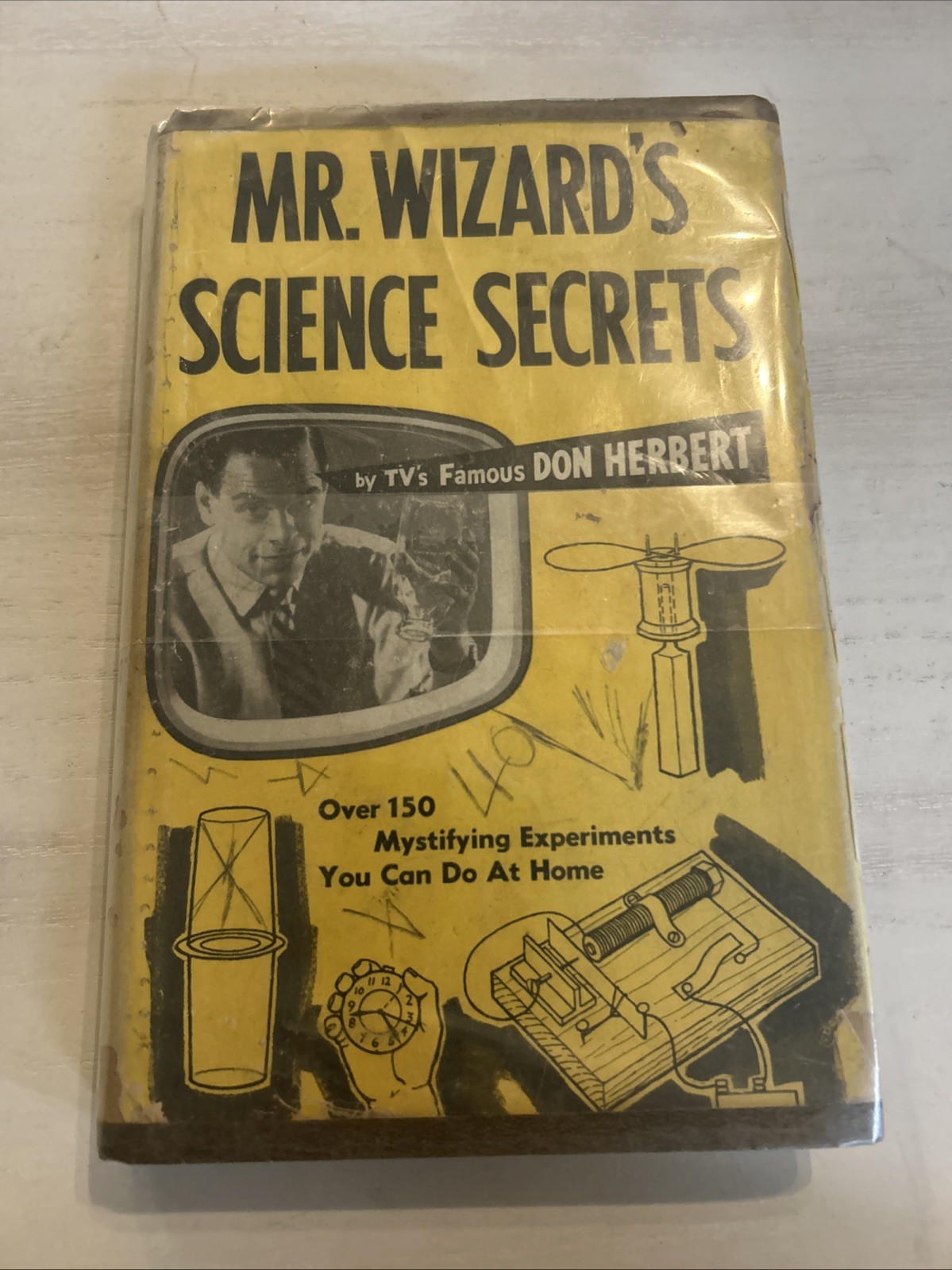 Mr. Wizard's Science Secrets Don Herbert 1953 Hardcover Book Mr. Wizard's Science Secrets Don Herbert 1953 Hardcover Book