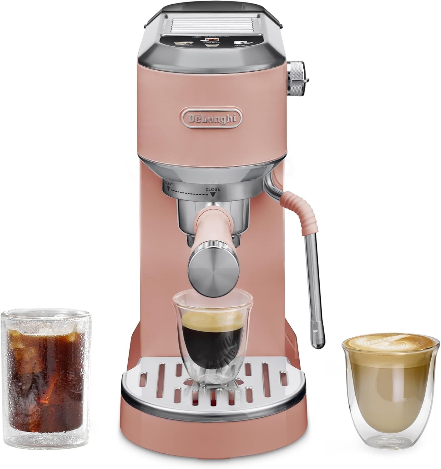 De\'Longhi Dedica Duo Compact Espresso Machine - Cold Brew Coffee Maker