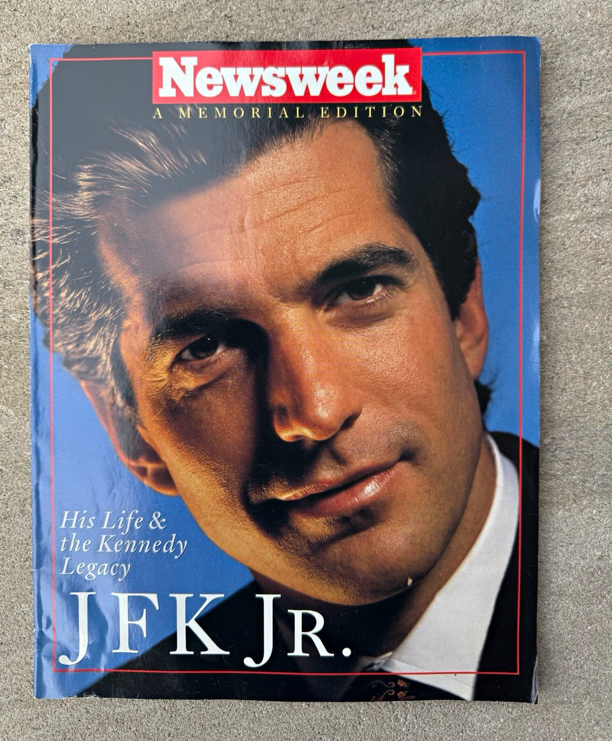 Newsweek Memorial Edition Magazine JFK Jr. Kennedy Family September 1999 English Newsweek Memorial Edition Magazine JFK Jr. Kennedy Family September 1999 English