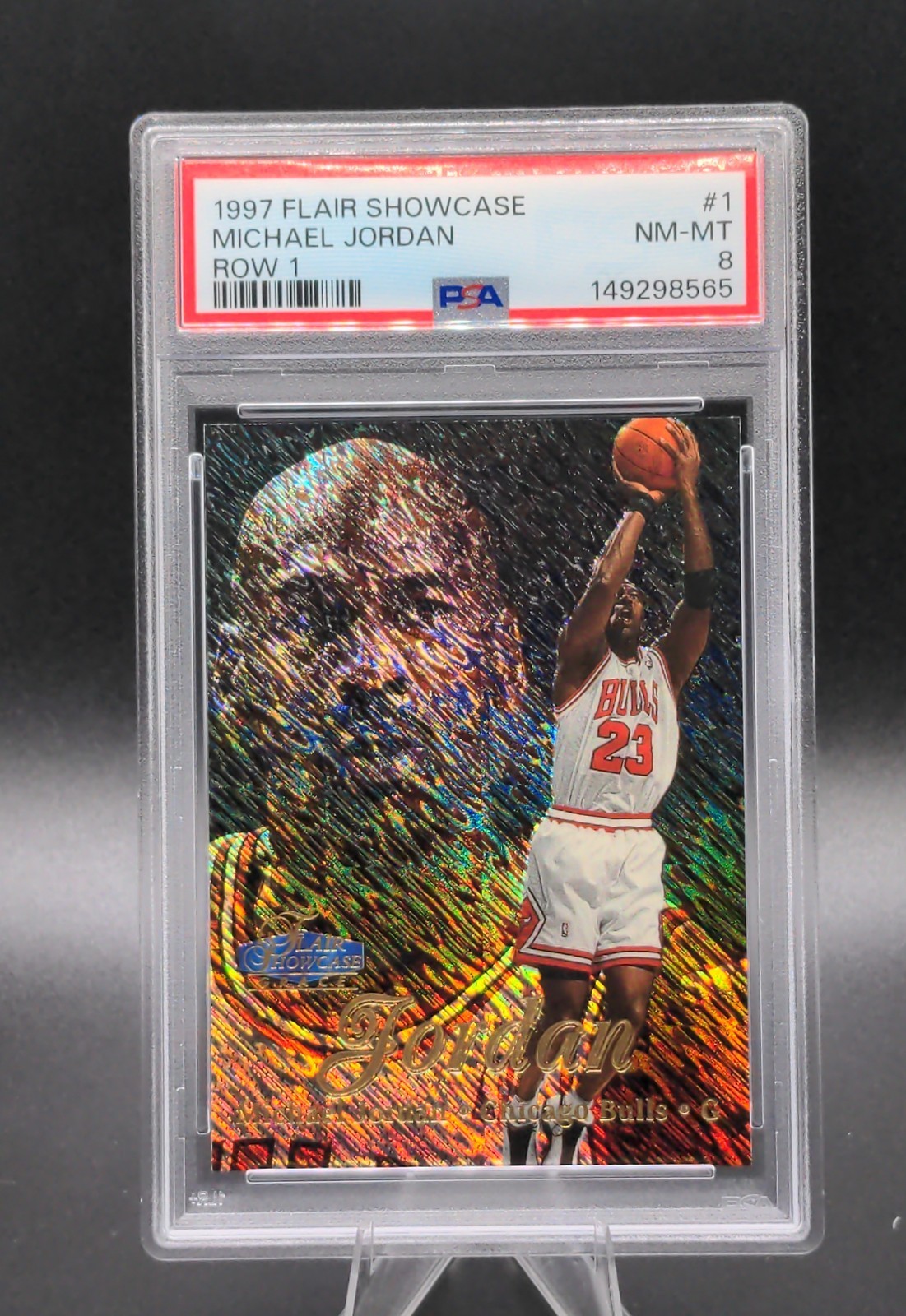 1997-98 Flair Showcase - Michael Jordan #1 Row 1 ⚜️ 1997-98 Flair Showcase - Michael Jordan #1 Row 1 ⚜️