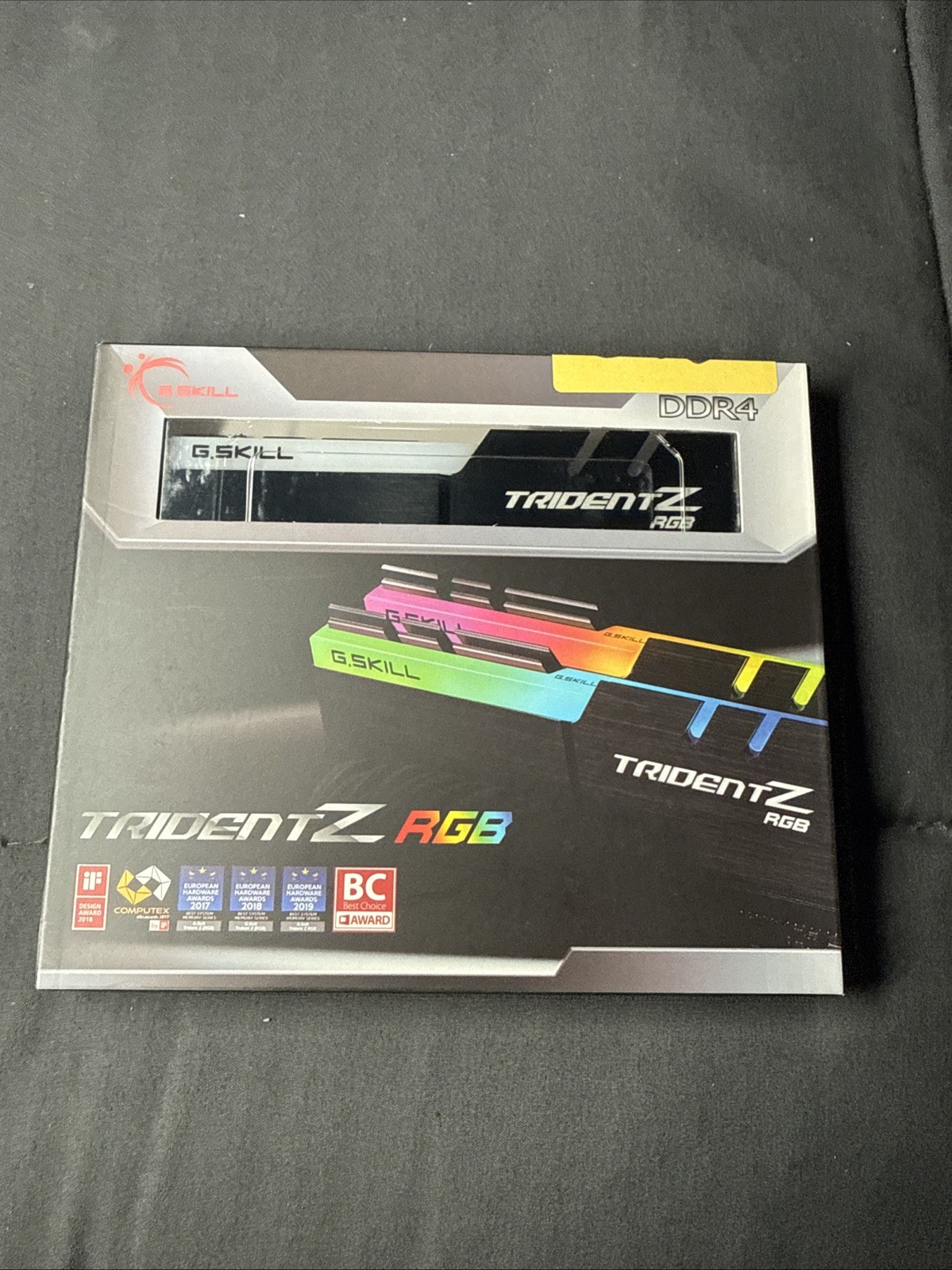 G.SKILL Trident Z RGB DDR4-4000 32GB (2x16GB) DIMM Desktop Memory - SEALED G.SKILL Trident Z RGB DDR4-4000 32GB (2x16GB) DIMM Desktop Memory - SEALED