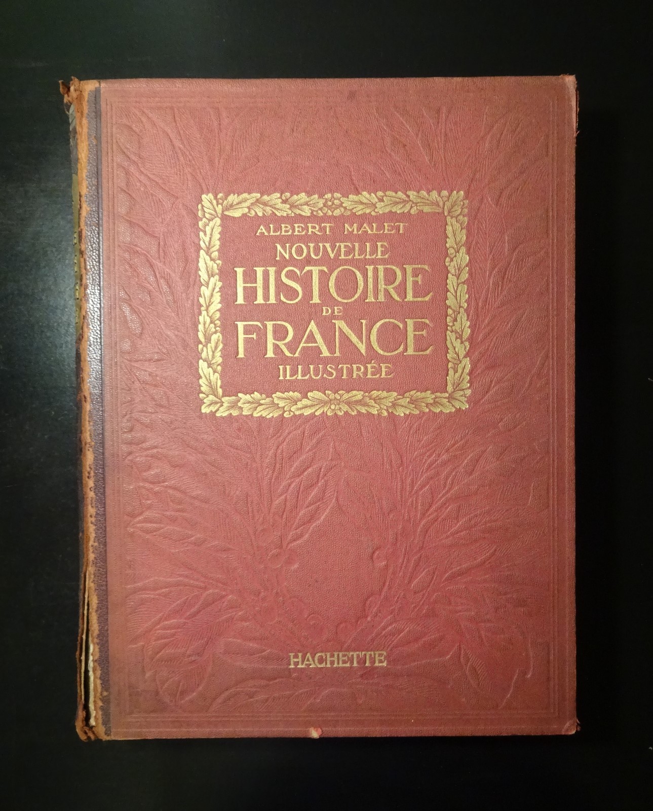 1922 Nouvelle Histoire De France by Albert Malet, French History War Middle Ages