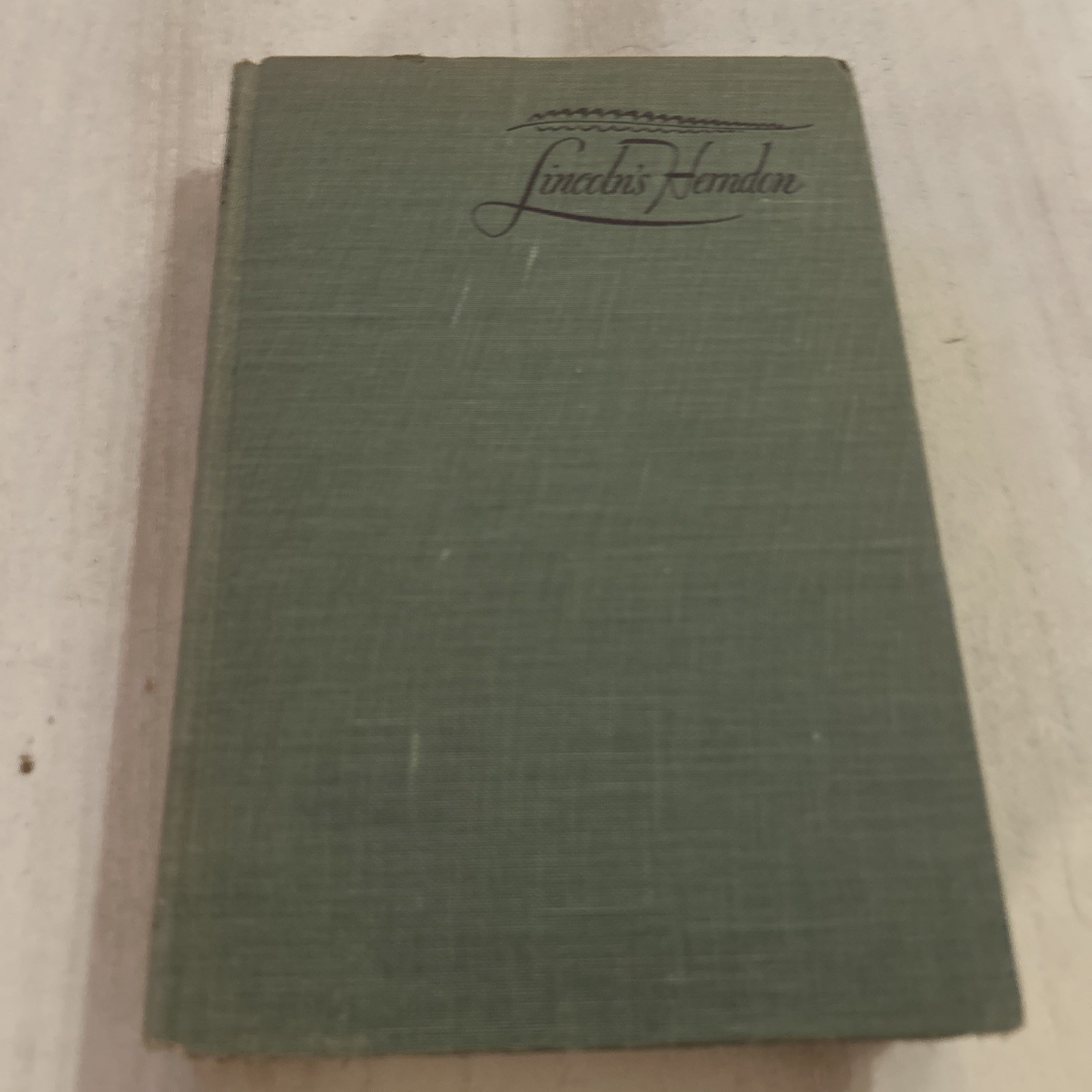 RARE 1948 Lincoln\'s Herndon biography by David Donald 1ST EDITION, HC RARE 1948 Lincoln\'s Herndon biography by David Donald 1ST EDITION, HC