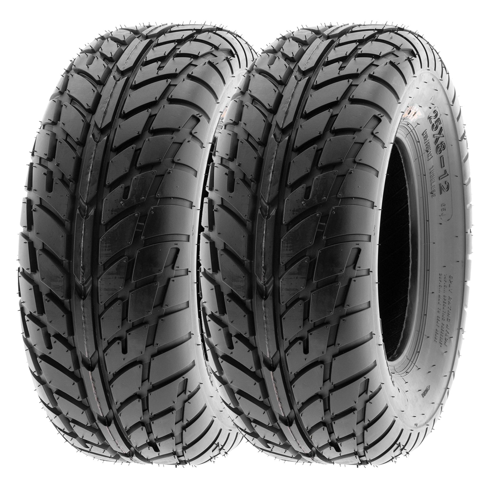 Set of 2 SunF 21x7-10 21x7x10 Sport ATV UTV Tires 6PR Off Road Tubeless A021