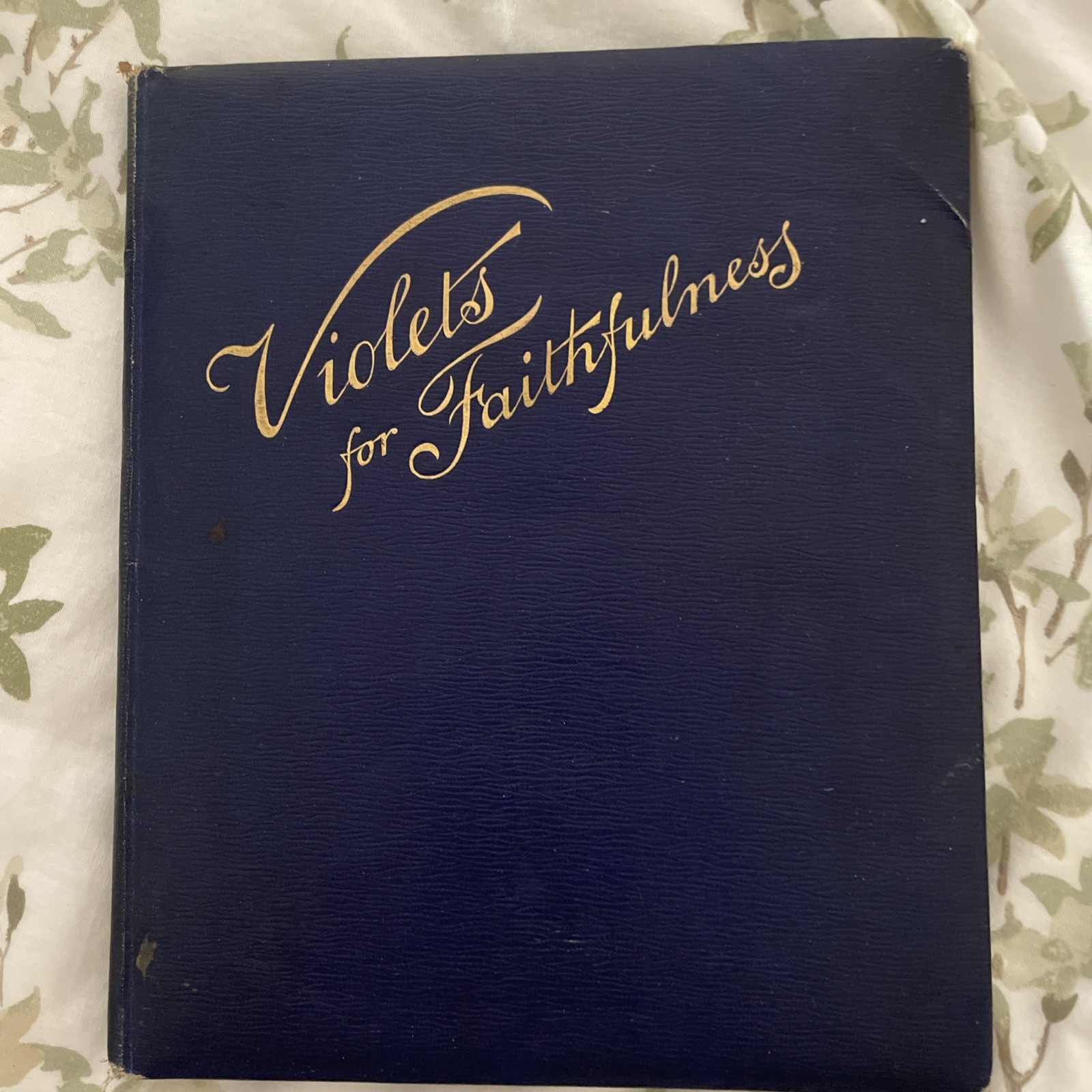Old Antique Violets for Faithfulness by Sarah Doudney 1893 Victorian Poetry Old Antique Violets for Faithfulness by Sarah Doudney 1893 Victorian Poetry
