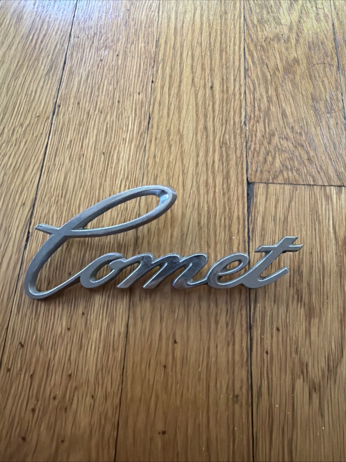 Vintage 1971-1975 Mercury Comet Script Emblem OEM #D14B-16098-A