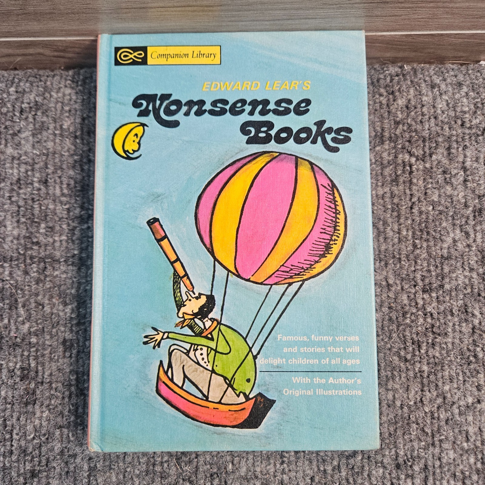 Edward Lear’s Nonsense Books Companion Library Vintage HC Grosset 1967 Edward Lear’s Nonsense Books Companion Library Vintage HC Grosset 1967