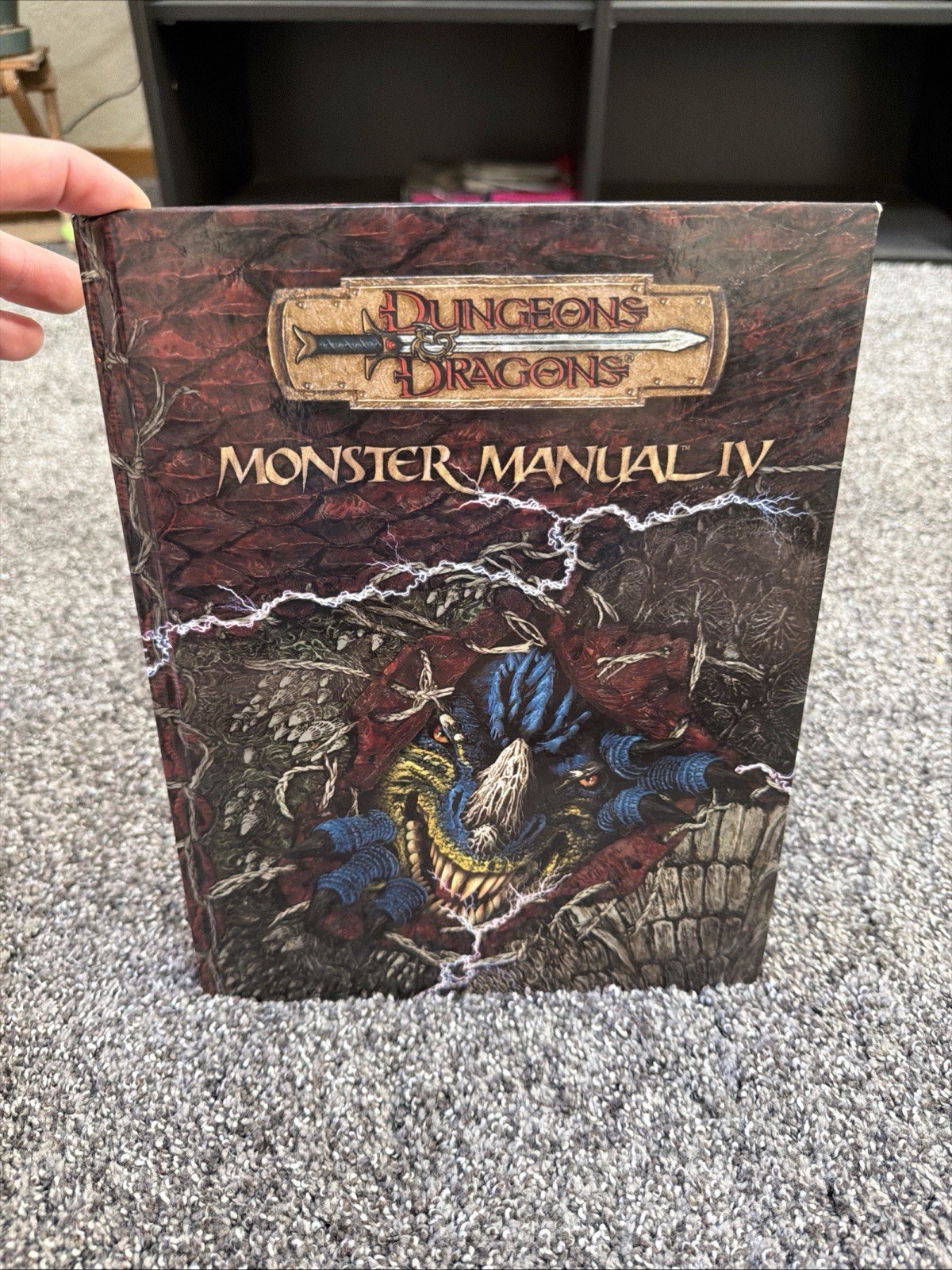 Monster Manual IV - Dungeons and Dragons 3.5E D&D d20 HC RPG Rare Monster Manual IV - Dungeons and Dragons 3.5E D&D d20 HC RPG Rare