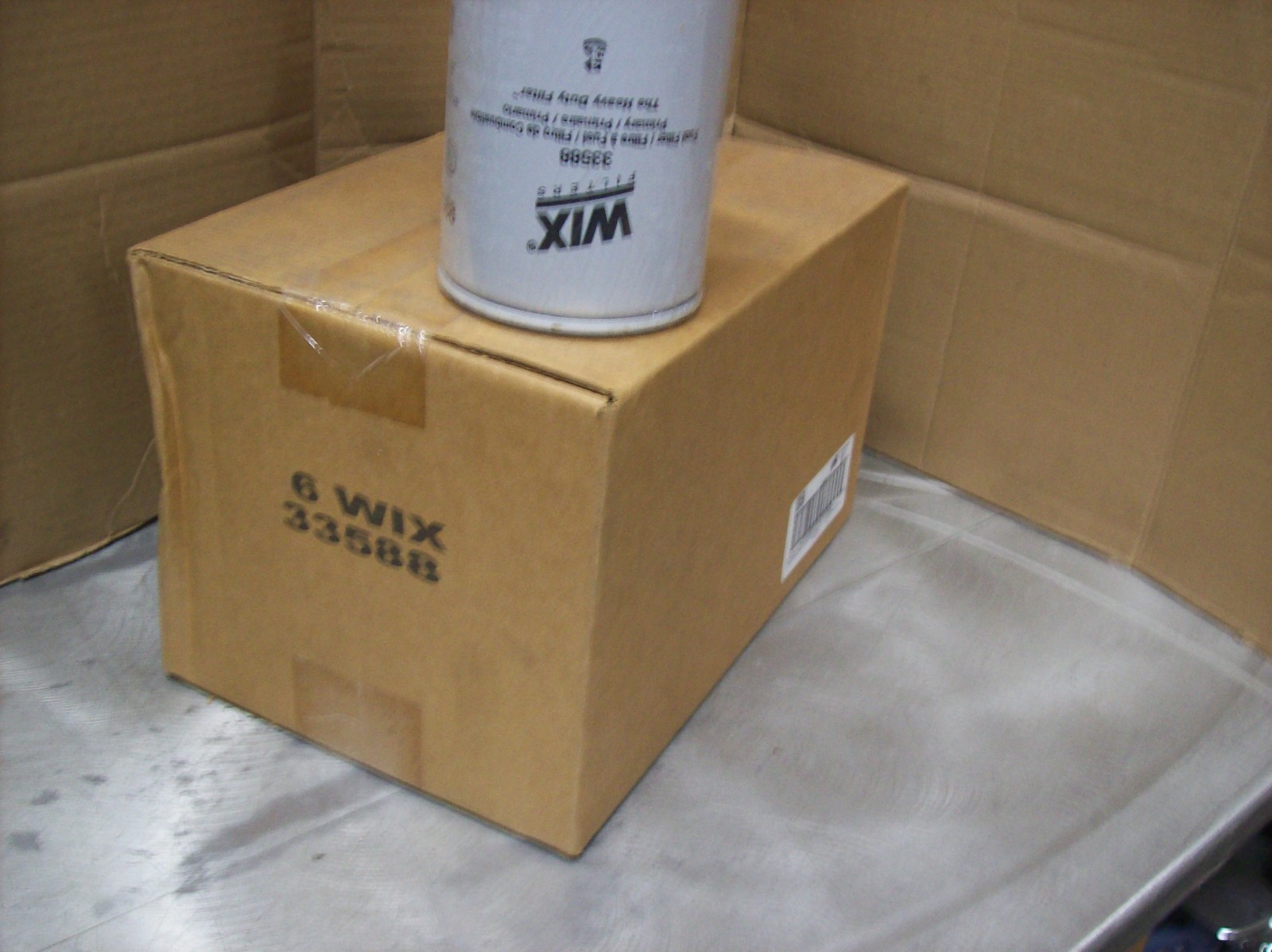 Wix Genuine Fuel Filter 33588 CASE OF SIX Wix Genuine Fuel Filter 33588 CASE OF SIX