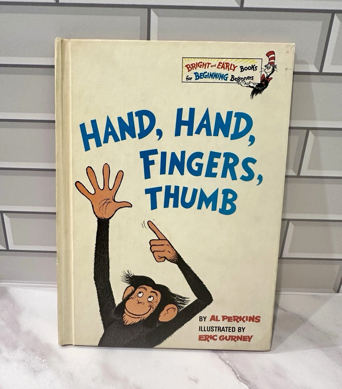 Vintage Bright & Early Hand, Hand, Fingers, Thumb HC Illustrated 1969 BkClub