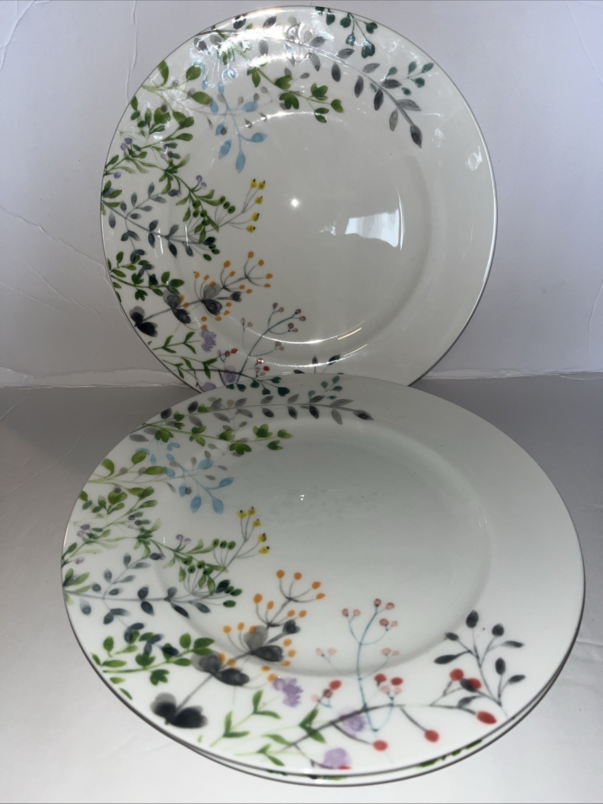 4  Mikasa Tivoli Garden Salad Plates 9\