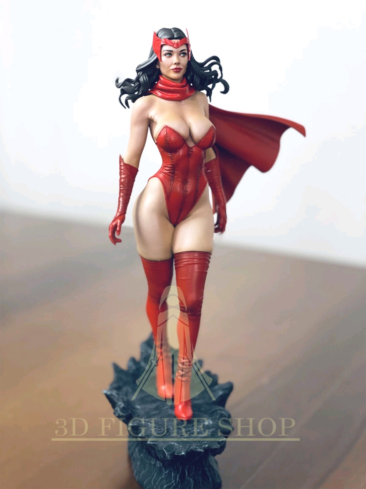 Scarlet Witch (Marvel Legend) 3d Figure 25cm Professional Painted