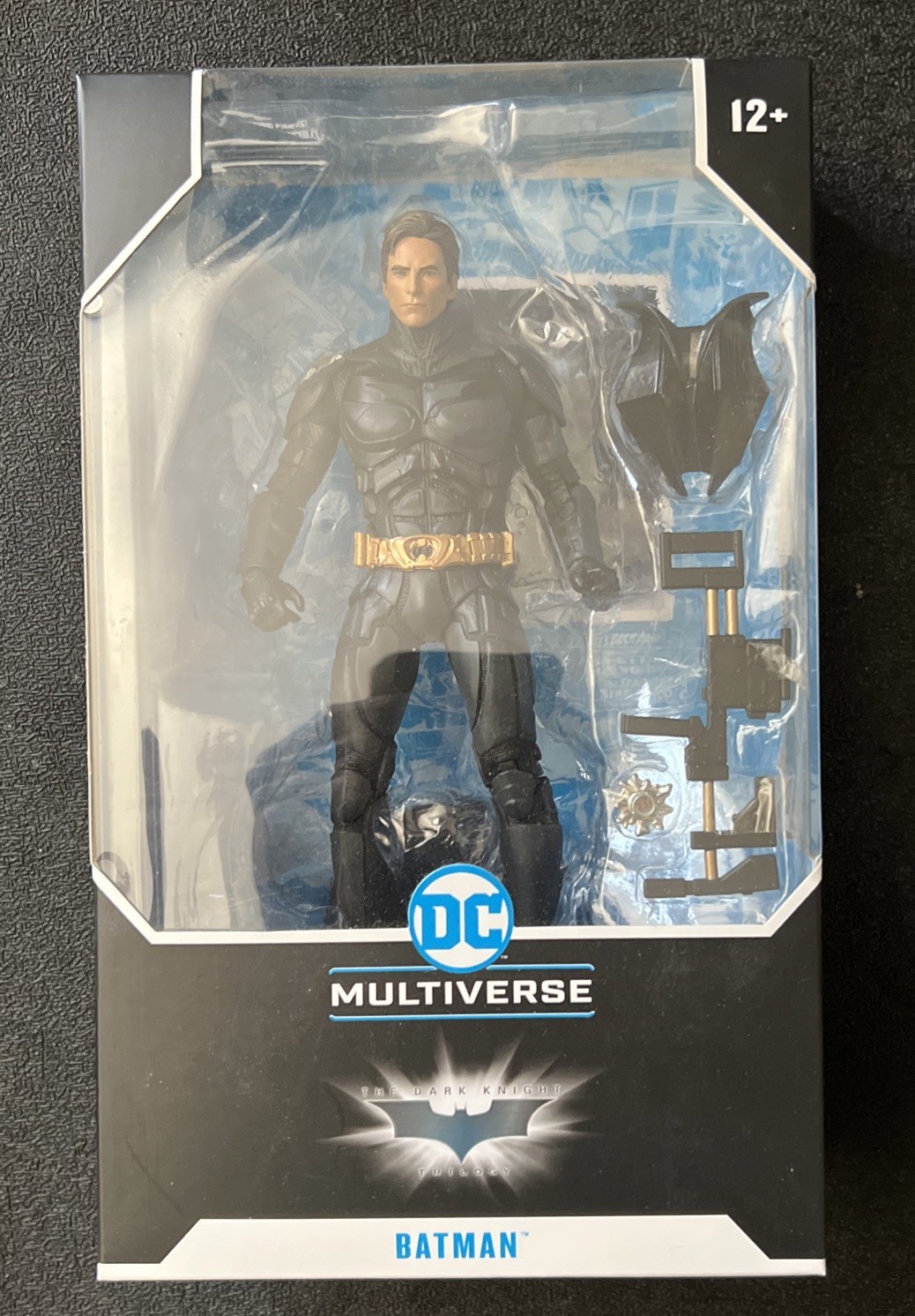 McFarlane Toys DC Multiverse Batman Begins 2005-(Christian Bale) Batman 7” Fig. McFarlane Toys DC Multiverse Batman Begins 2005-(Christian Bale) Batman 7” Fig.