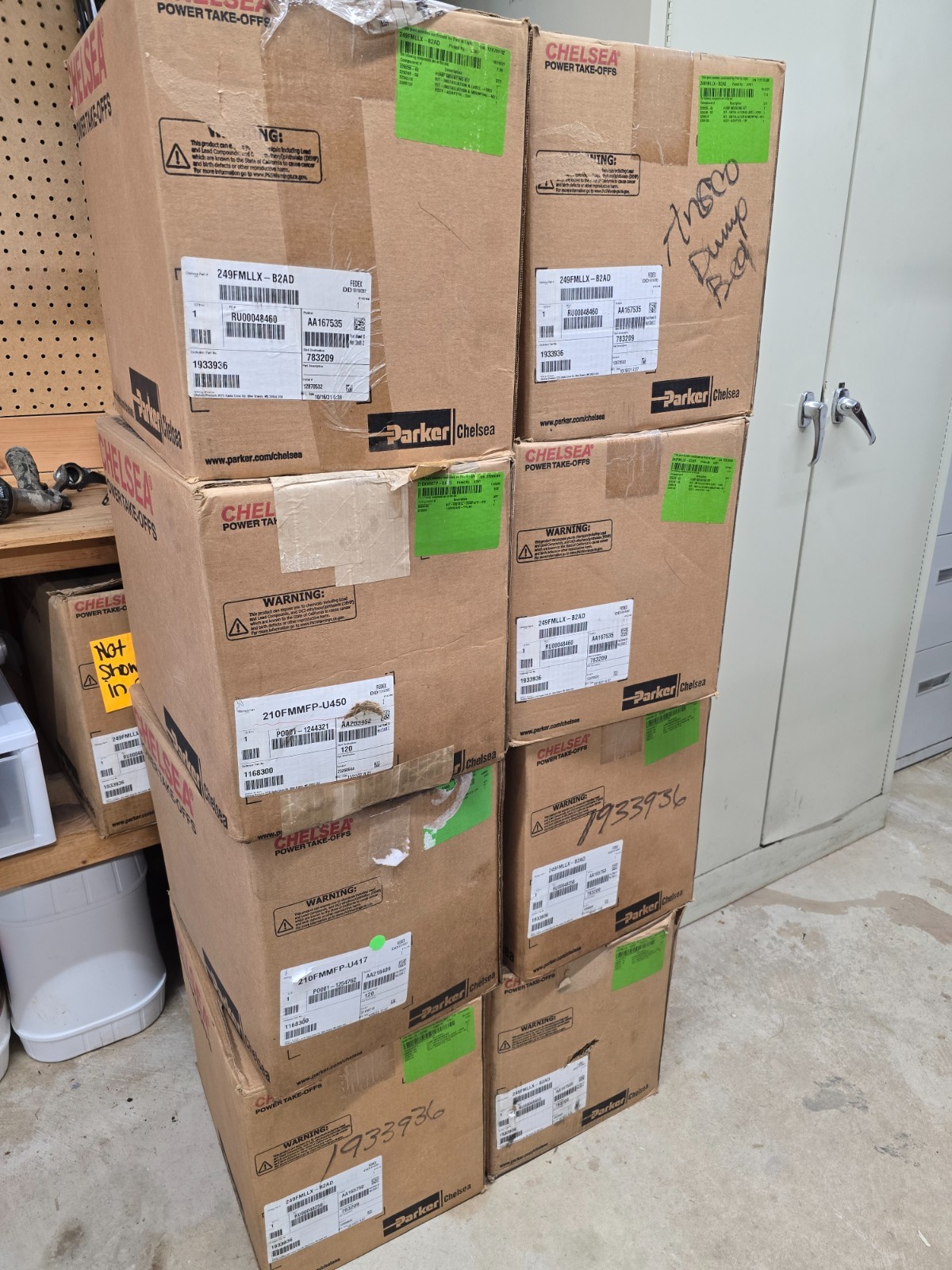 PARKER CHELSEA 249FMLLX-B2AD PowerShift Hydraulic 6-Bolt Power Take-Off PARKER CHELSEA 249FMLLX-B2AD PowerShift Hydraulic 6-Bolt Power Take-Off