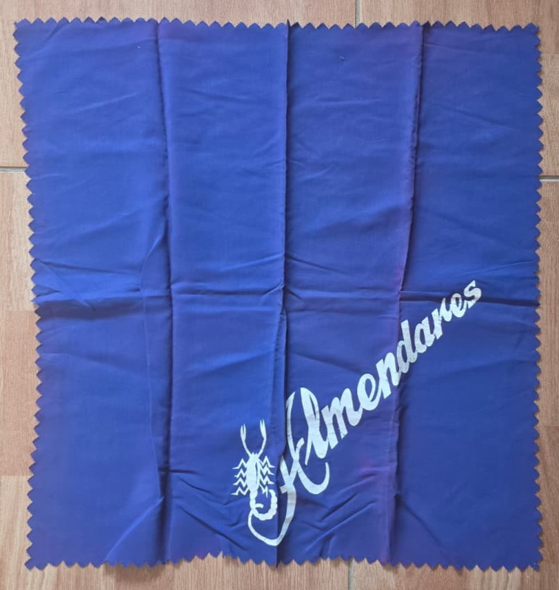 VINTAGE RARE Circa 1950\'s ALMENDARES SCORPIONS HANDKERCHIEF Cuban Baseball Game VINTAGE RARE Circa 1950\'s ALMENDARES SCORPIONS HANDKERCHIEF Cuban Baseball Game