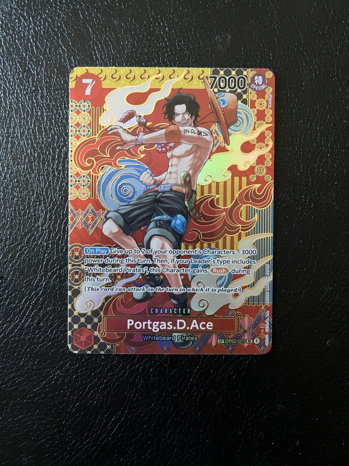 One Piece TCG Portgas D Ace SP Alt Art OP02-013 Two Legends One Piece TCG Portgas D Ace SP Alt Art OP02-013 Two Legends