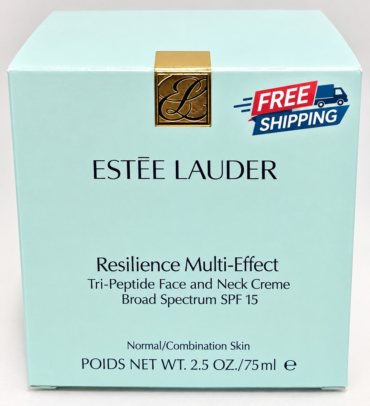Estee Lauder Resilience Multi-Effect Tri-Peptide Face Neck Creme SPF 15 2.5 oz