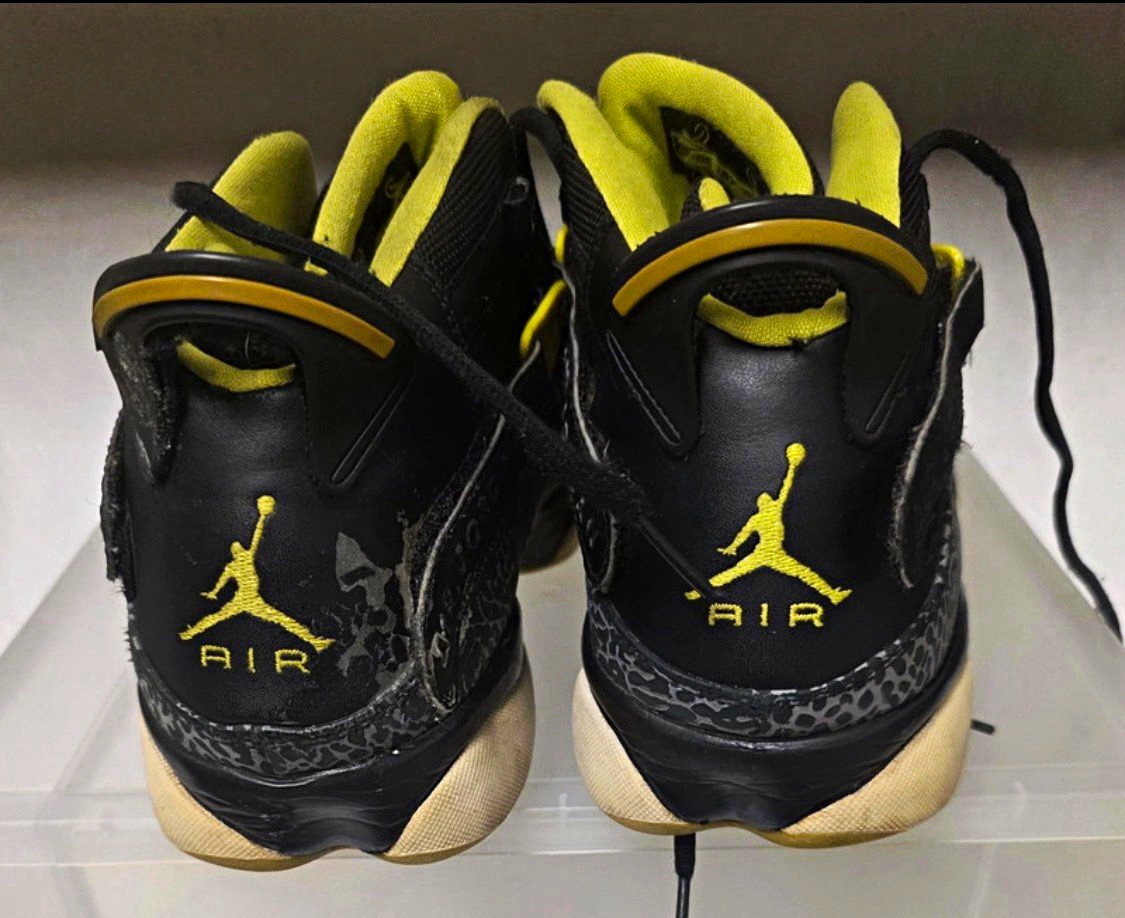 Jordan Air Jordan 6 Rings Kids Basketball Sneakers Elephant Print US 13.5 Jordan Air Jordan 6 Rings Kids Basketball Sneakers Elephant Print US 13.5