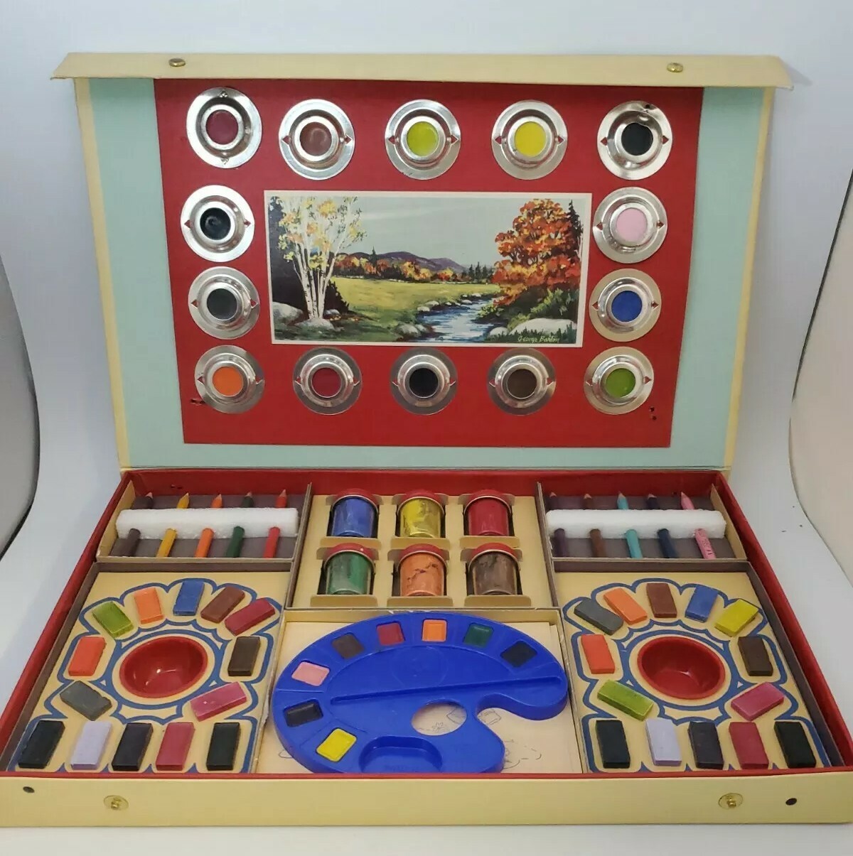 Vintage Hasbro Hassenfeld Paint Set Vintage Hasbro Hassenfeld Paint Set