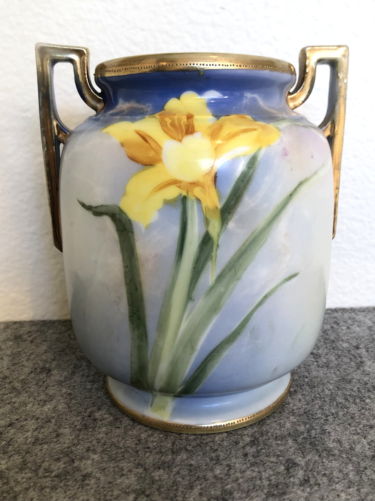 Antique Nippon Porcelain Morimura Brothers Vase (1911-21) - 6\ Antique Nippon Porcelain Morimura Brothers Vase (1911-21) - 6\