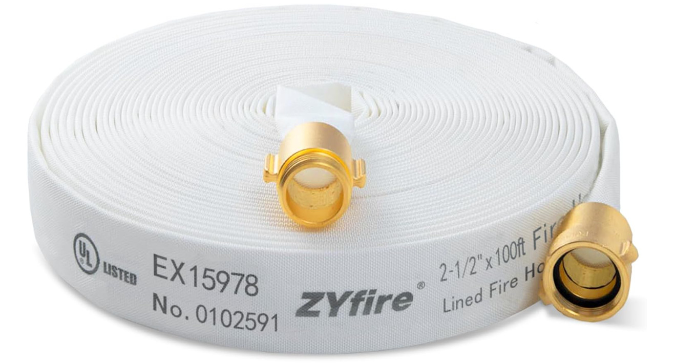 Zyfire Fire Hose 2-1/2 Zyfire Fire Hose 2-1/2