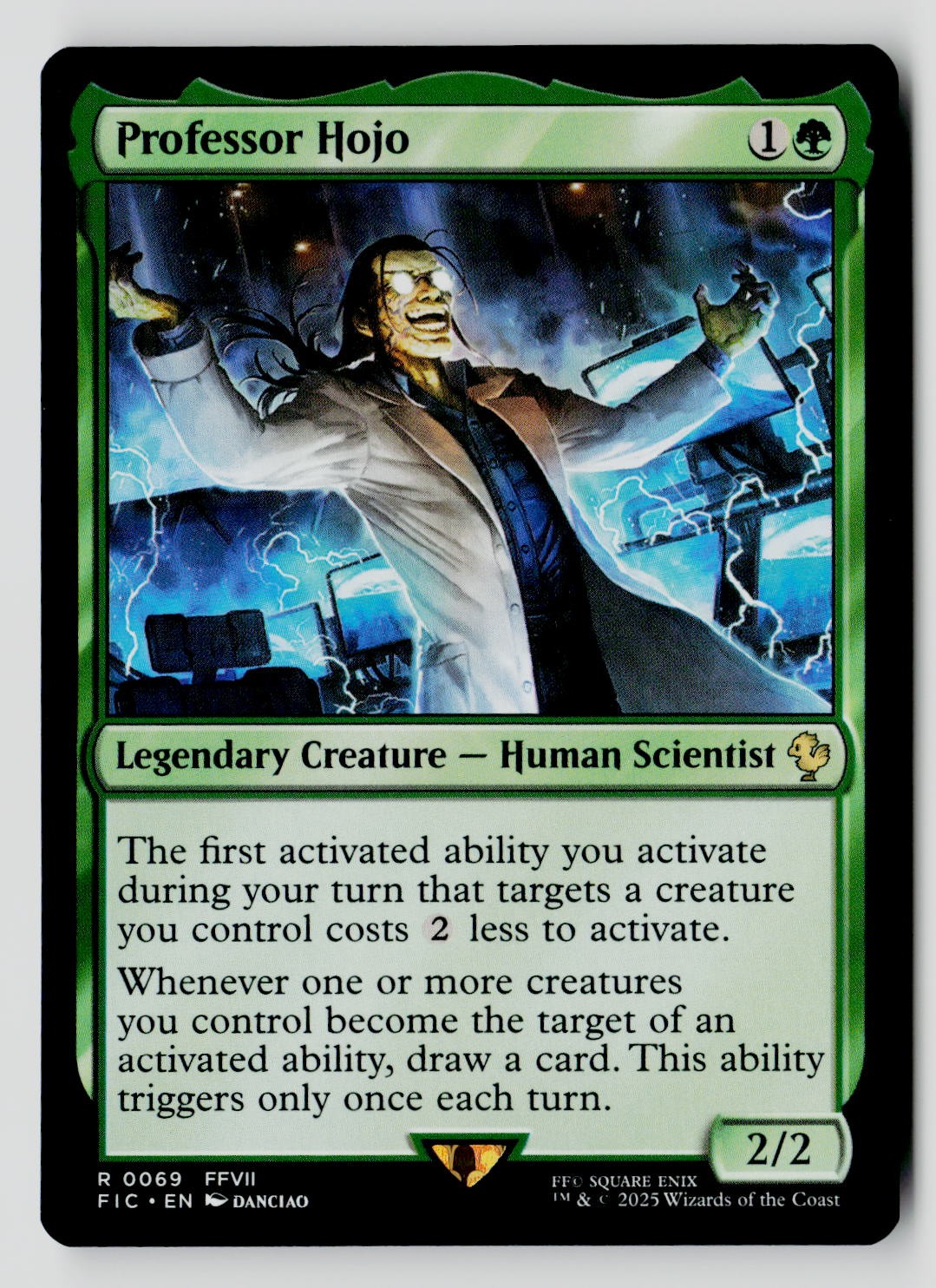 Professor Hojo 69 R MTG FIC NM