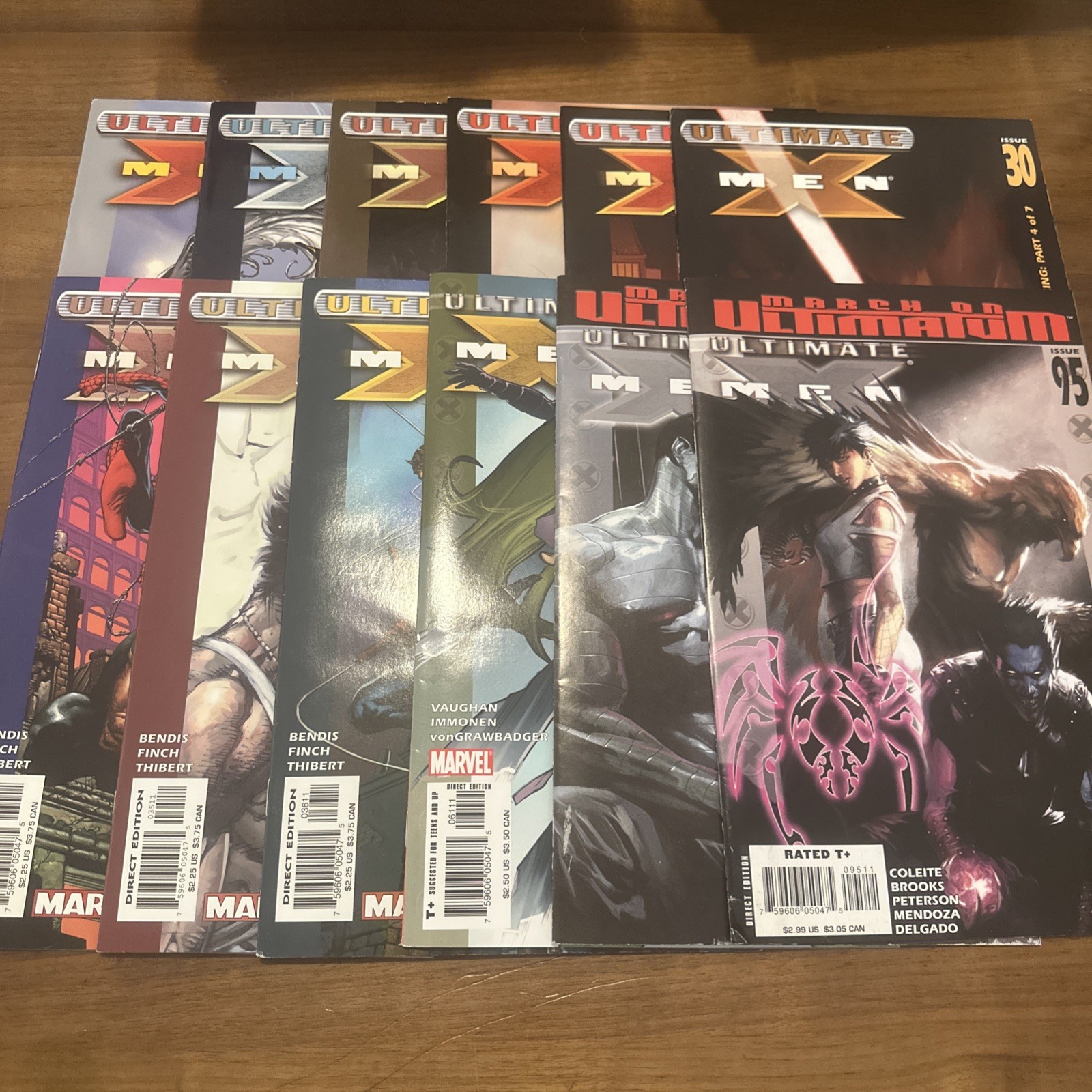 Lot Of 12 Ultimate X-Men #25-30, 34-36, 61, 94, 95 Marvel Comic Books Season Lot Of 12 Ultimate X-Men #25-30, 34-36, 61, 94, 95 Marvel Comic Books Season