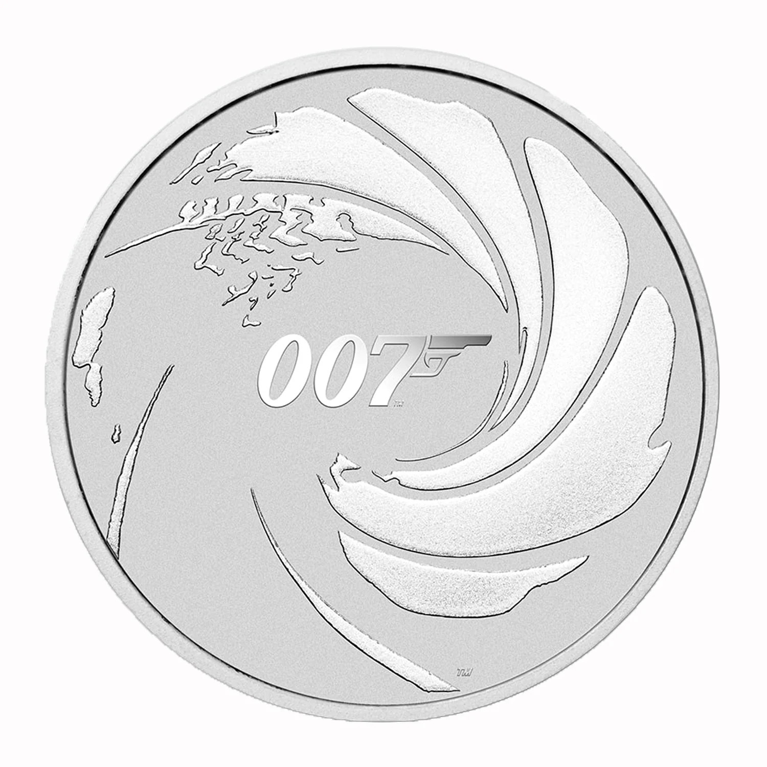 Tuvalu 2020 $1 1oz 007 James Bond .9999 Silver Coi
