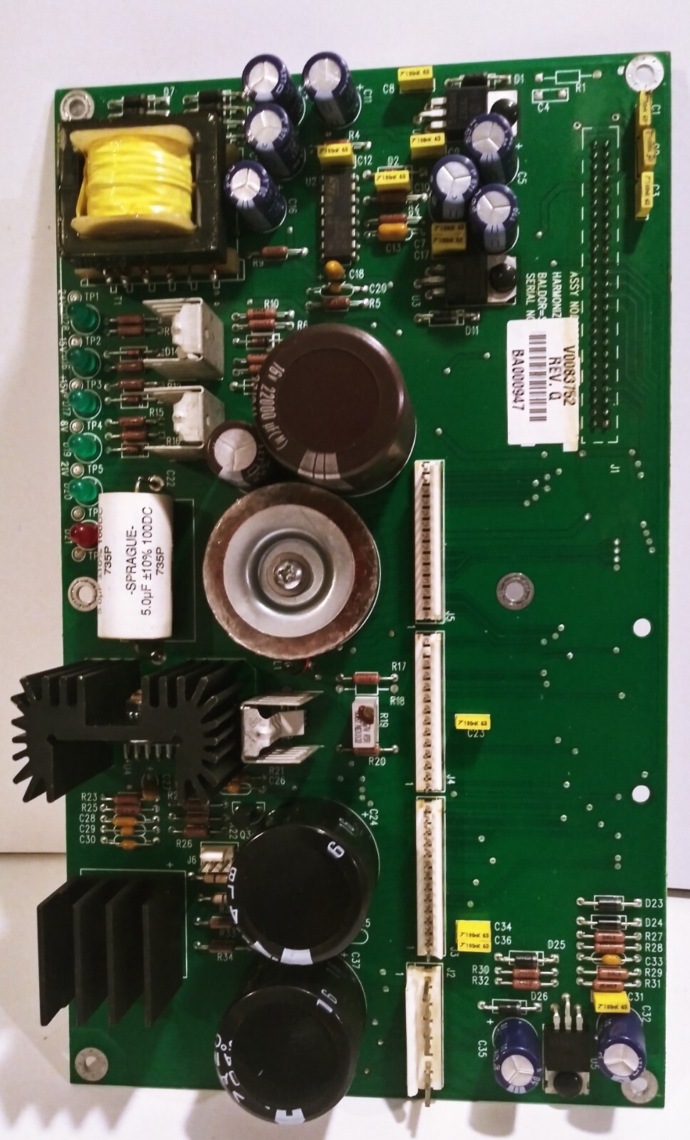 Baldor Sweodrive Circuit Board V0083752 Rev Q (326) Baldor Sweodrive Circuit Board V0083752 Rev Q (326)