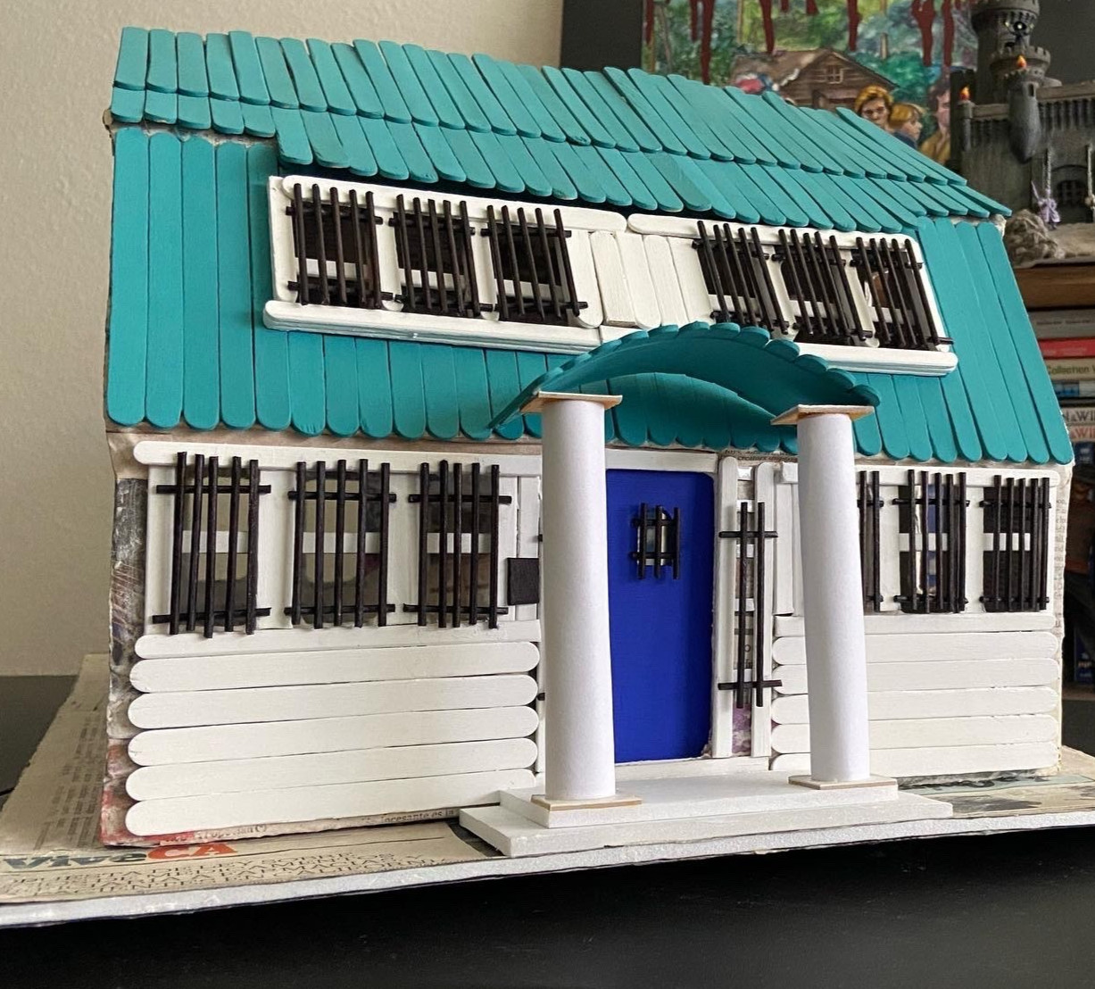 A Nightmare on Elm Street House Model Handmade Horror Collectible