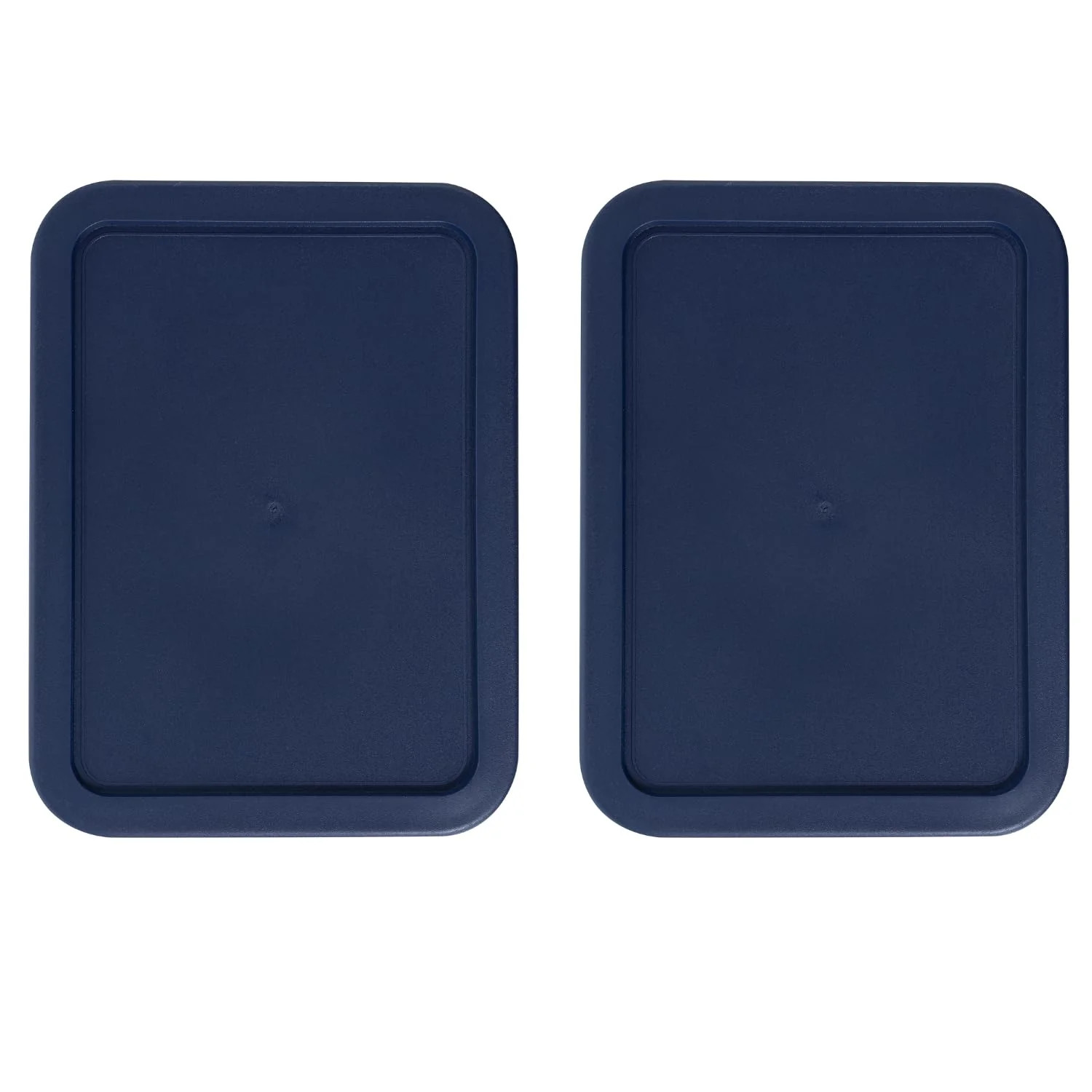 Replacement Lids fits Pyrex 3-Cup Rectangle Glass Cover for 7210-PC Navy 2 Pack Replacement Lids fits Pyrex 3-Cup Rectangle Glass Cover for 7210-PC Navy 2 Pack